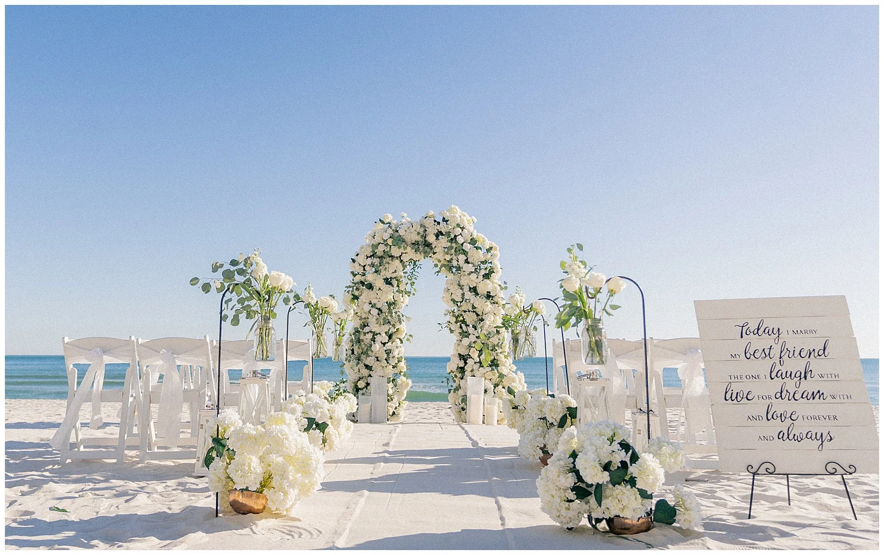 Blooming Floral Arch