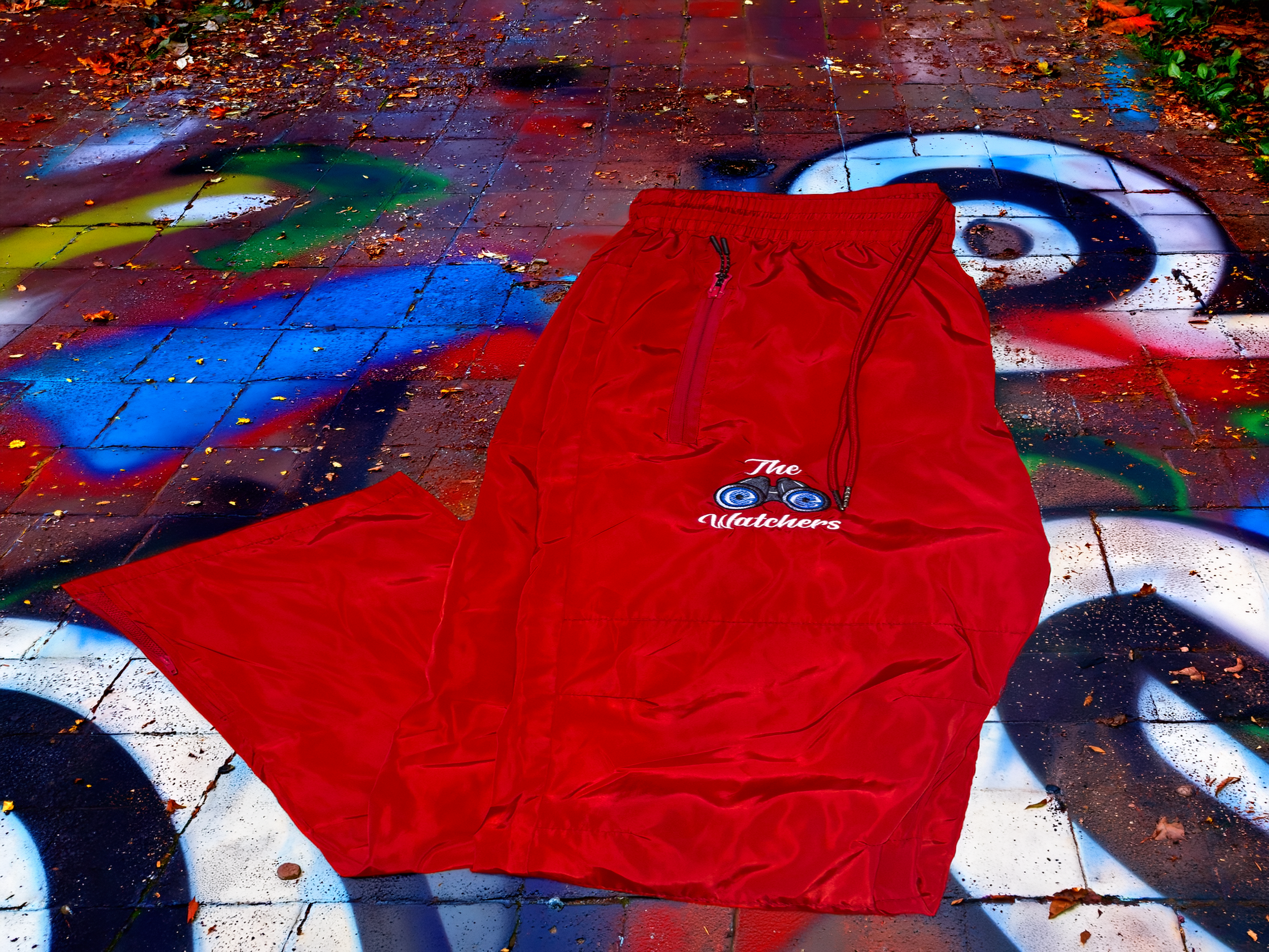 'The Watchers' Red Joggers