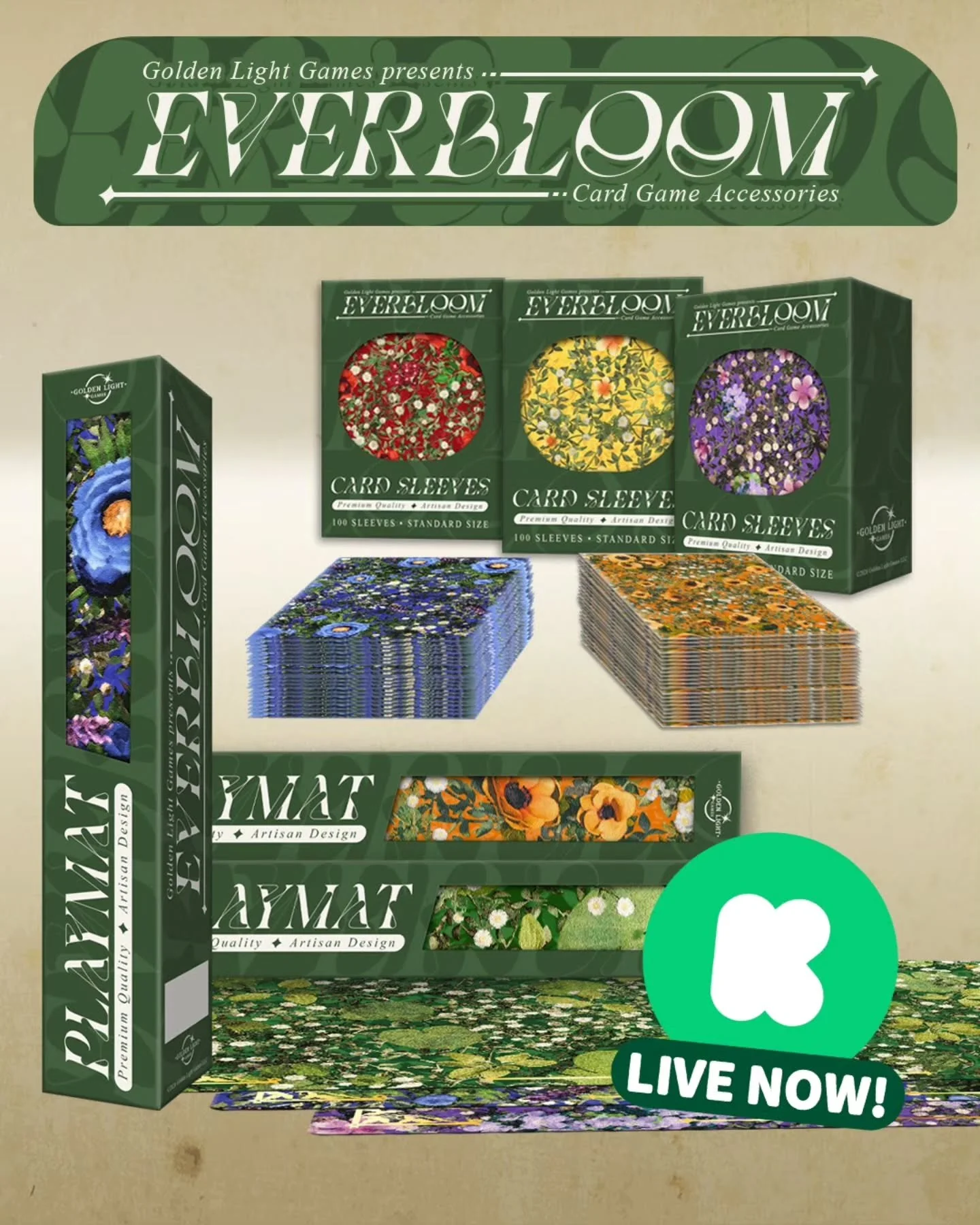 🎉🎉 EVERBLOOM HAS OFFICIALLY LAUNCHED 🎉🎉🎉
Follow the 🔗 in our bio to be taken there or comment "Bloom" to be sent the link!

We are so excited to launch these on @kickstarter and get them out into the world and into your hands. We hope