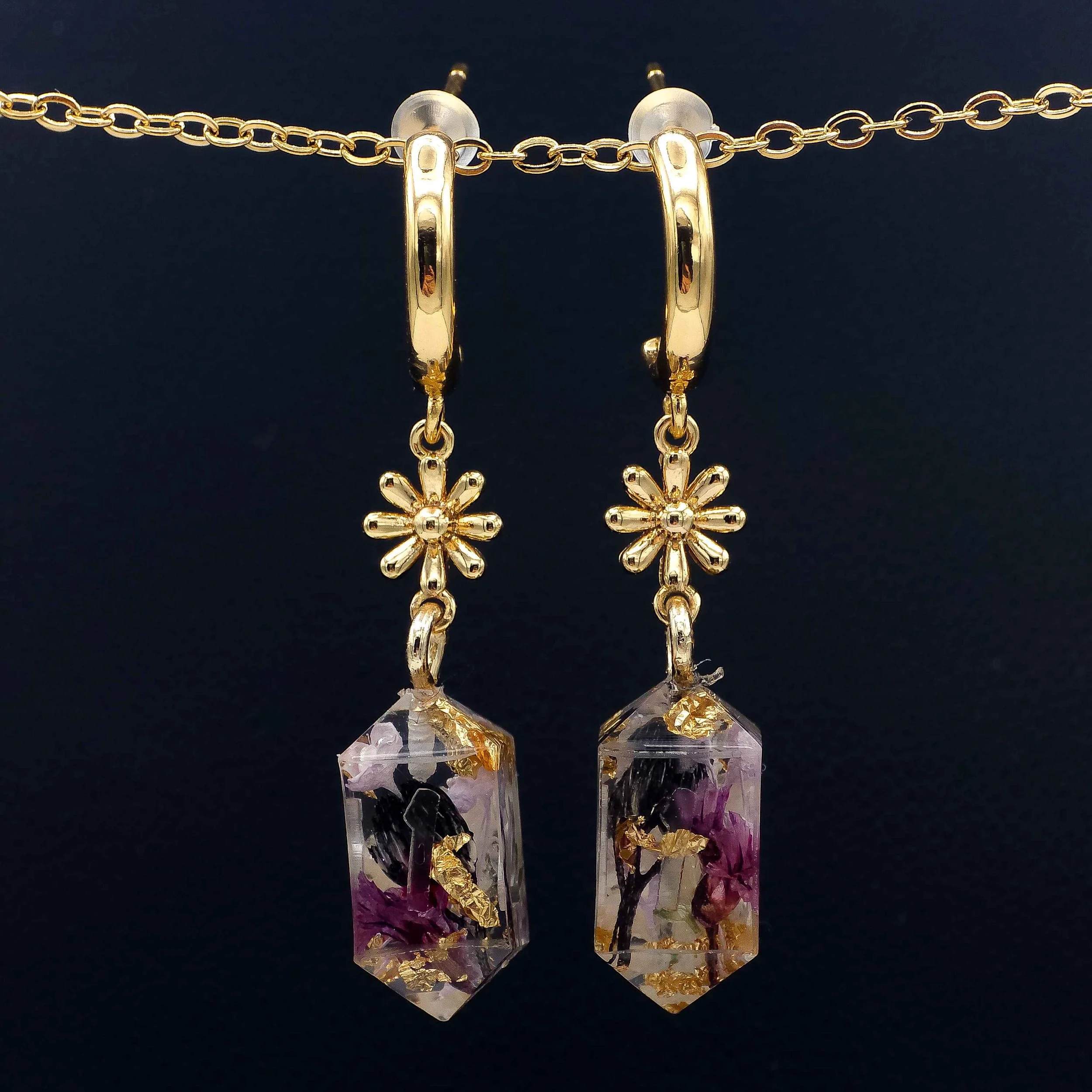 Mini D4 Earrings