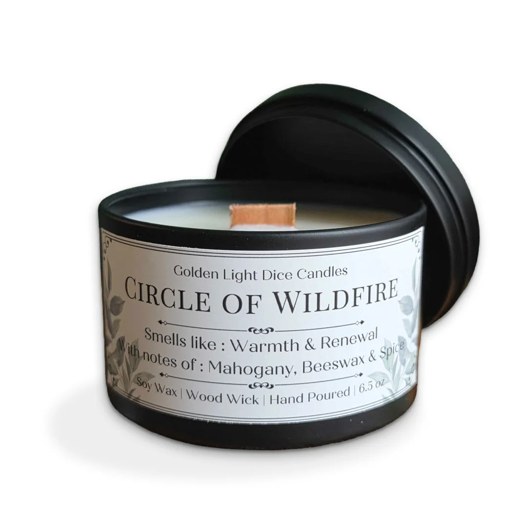 Circle of Wildfire Candle
