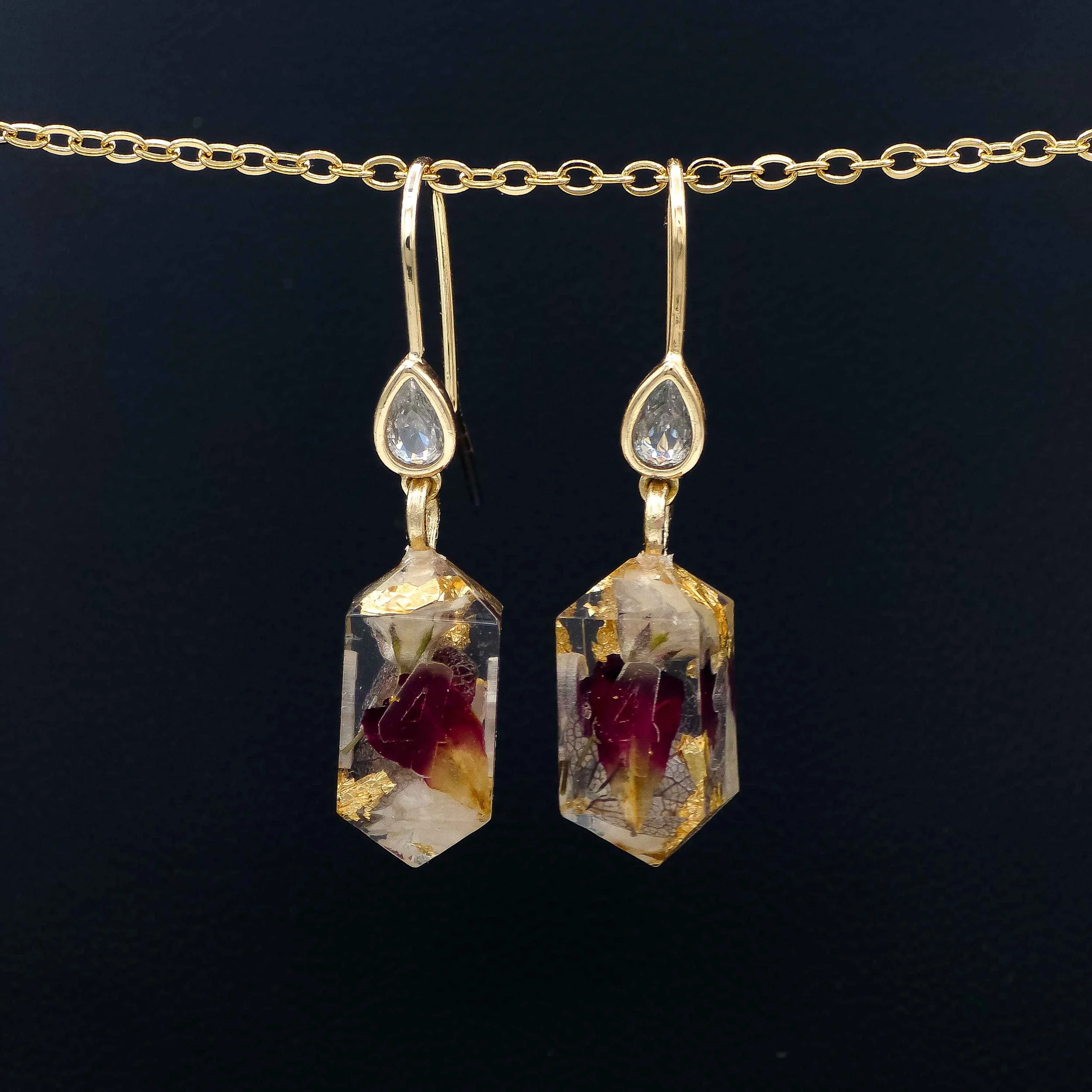 Mini D4 Earrings