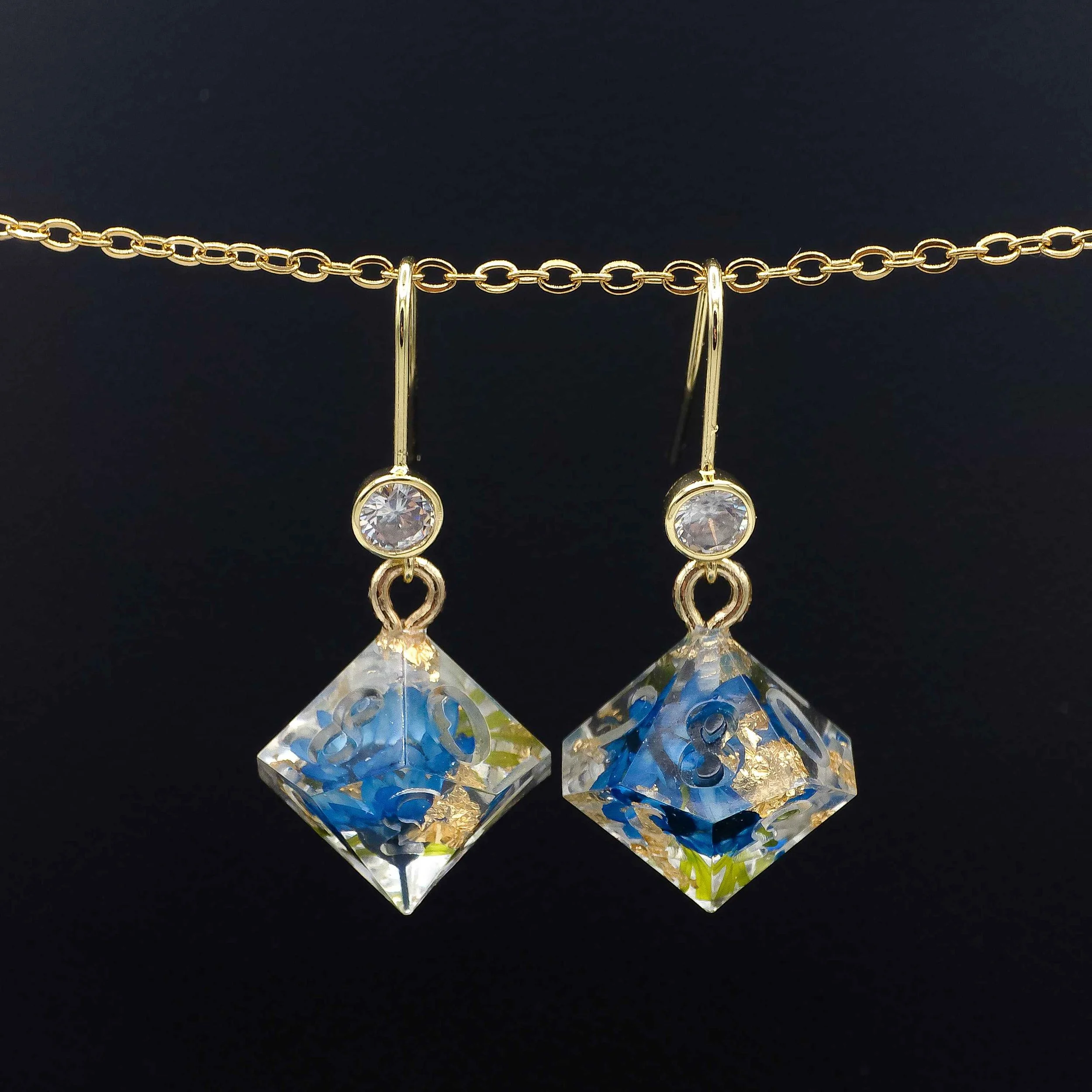 Mini D10 Earrings