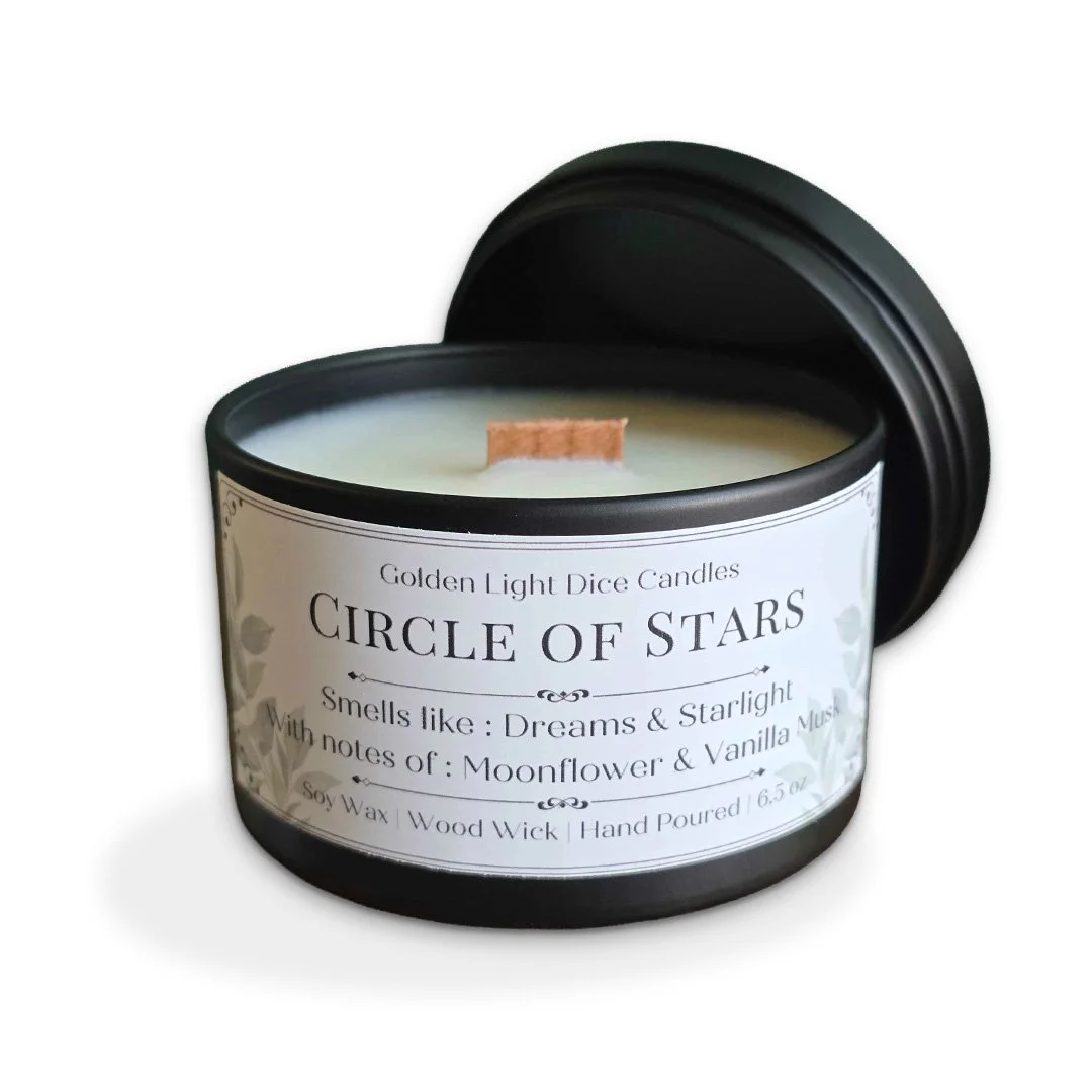 Circle of Stars Candle