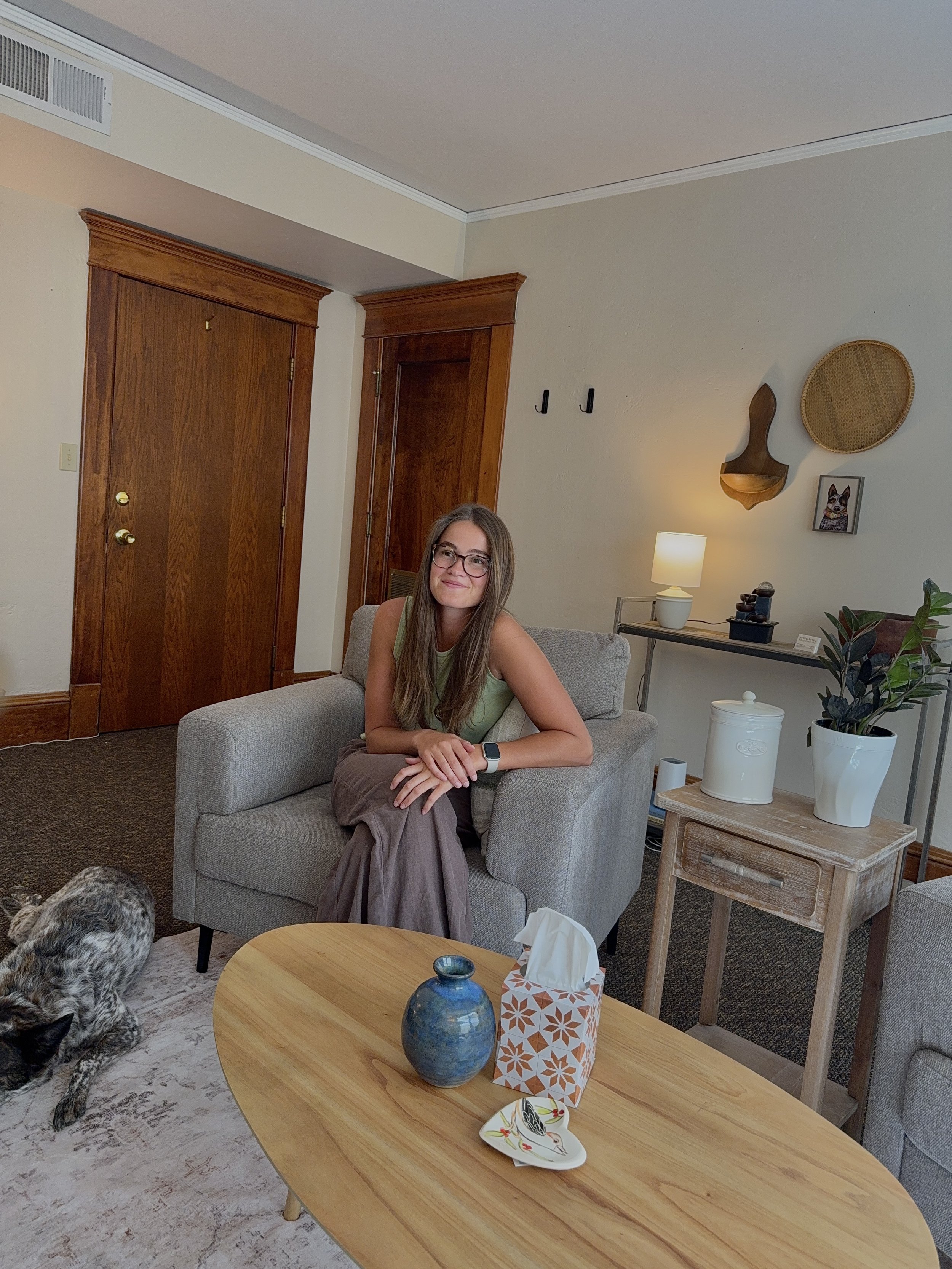 Ellie McConnell LPCC providing counseling services at Collected Counseling in Colorado Springs