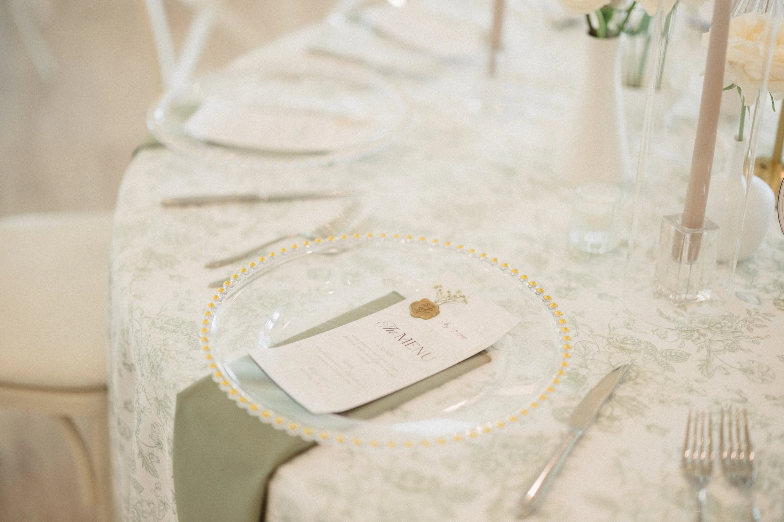 Close-Up Table Shot