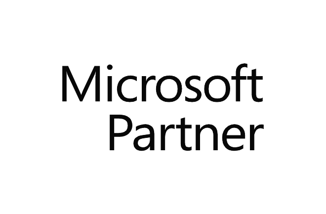 Microsoft Partner logo with text