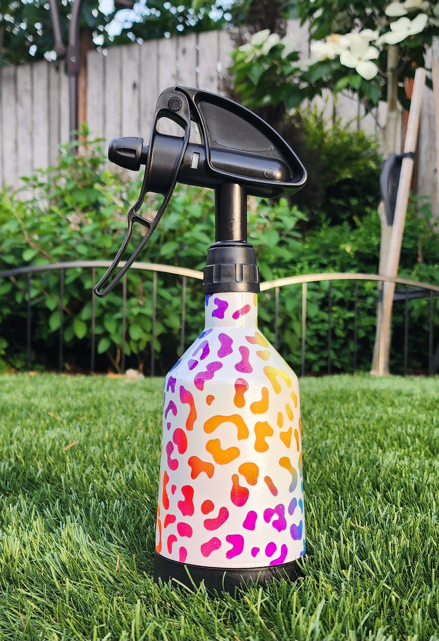 Neon Rainbow Squirt Bottle