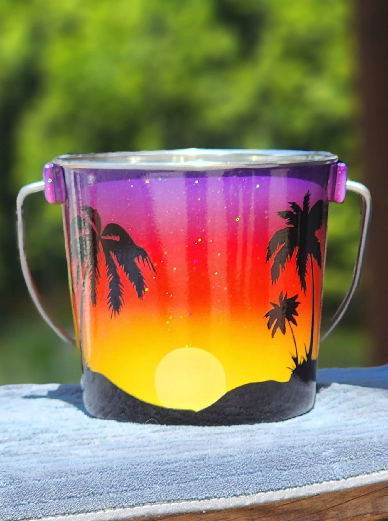 Custom 2qt. Stainless Water Bucket