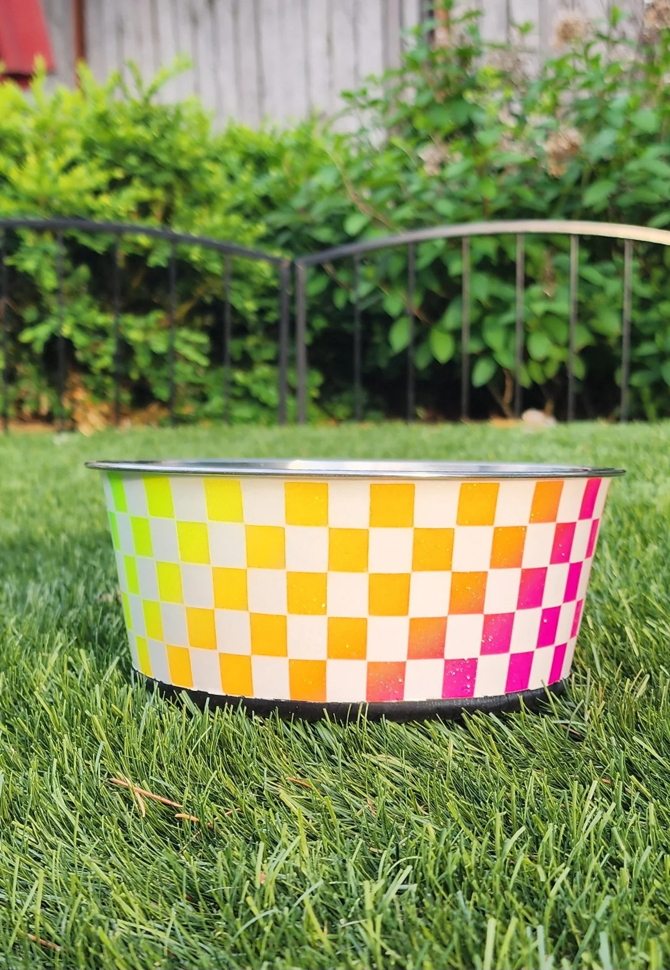 Neon Rainbow Bowl