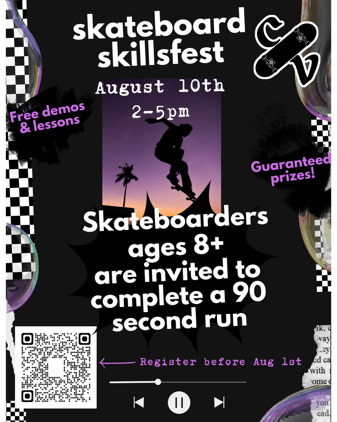 Clareview Skateboard Skillsfest 2024 Flyer.png