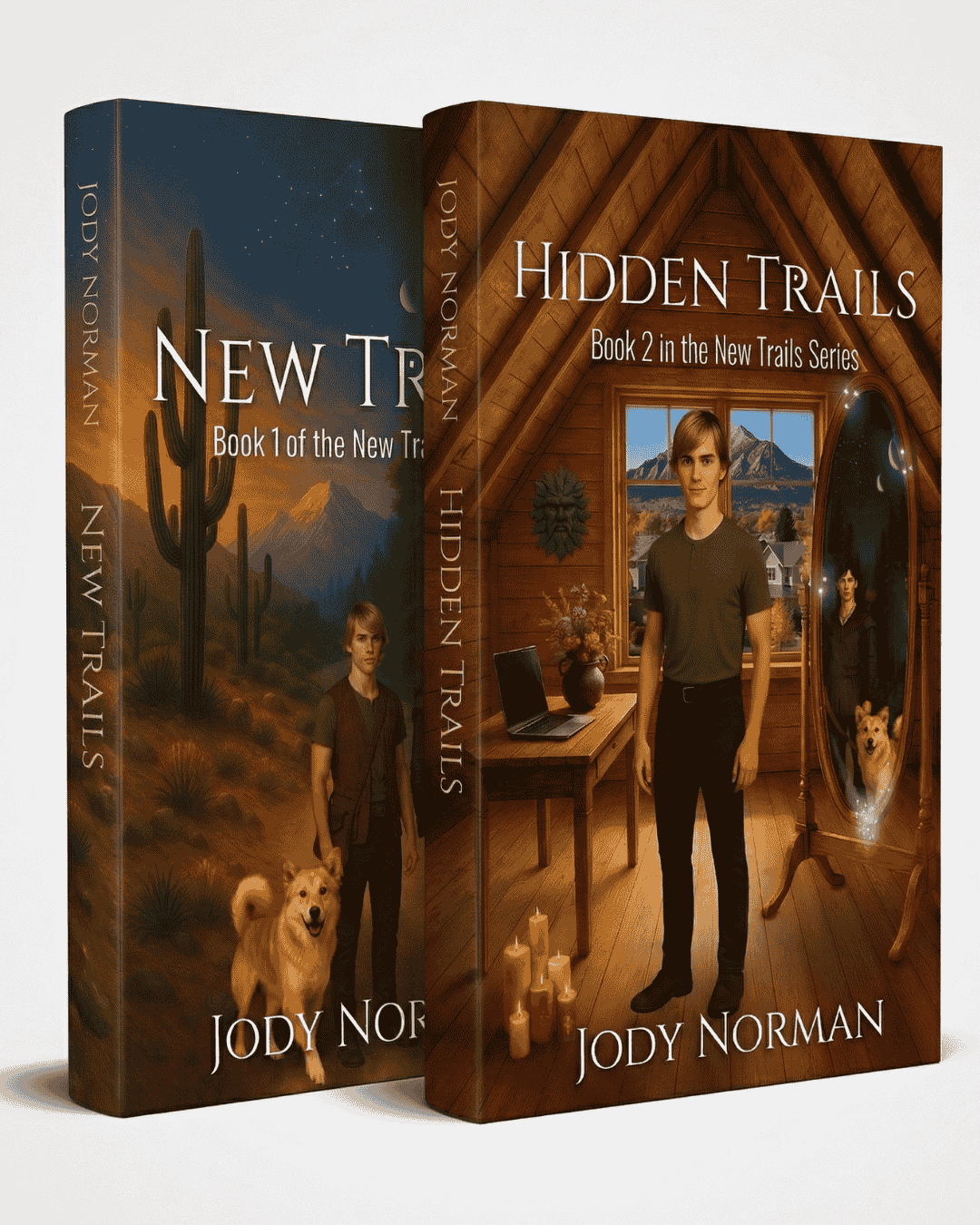 New Trails Series Book Covers
