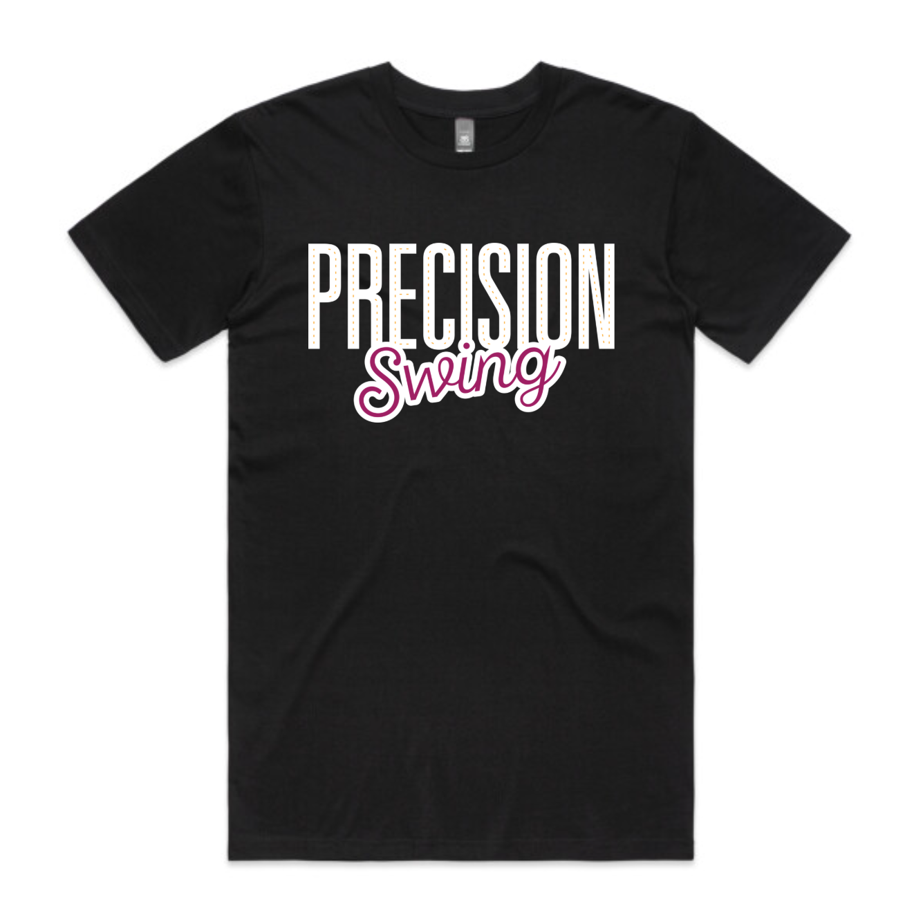 Precision Swing Shirts are available in multiple styles, sizes, and shapes!