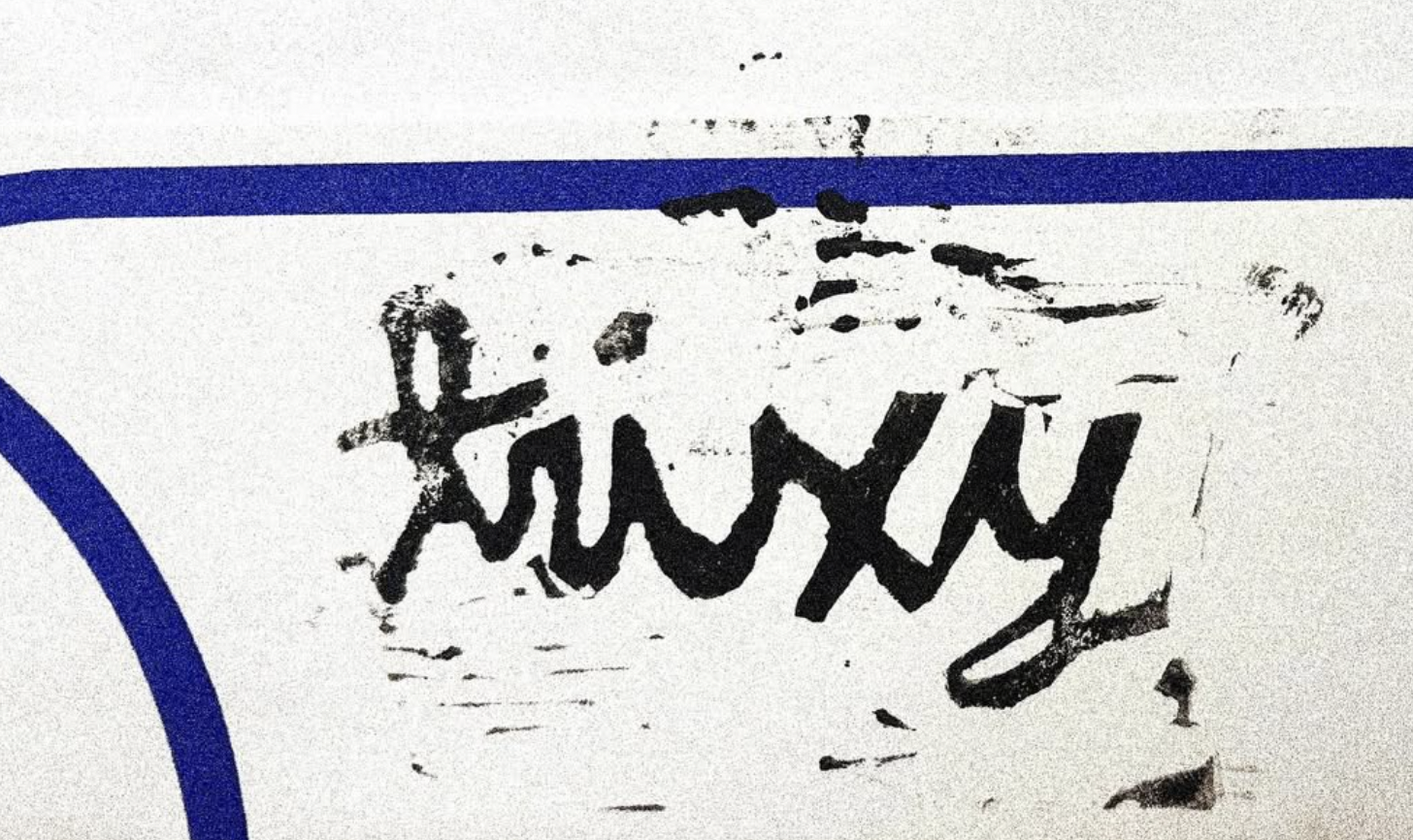 "TRIXY", logo and typography (2025)
