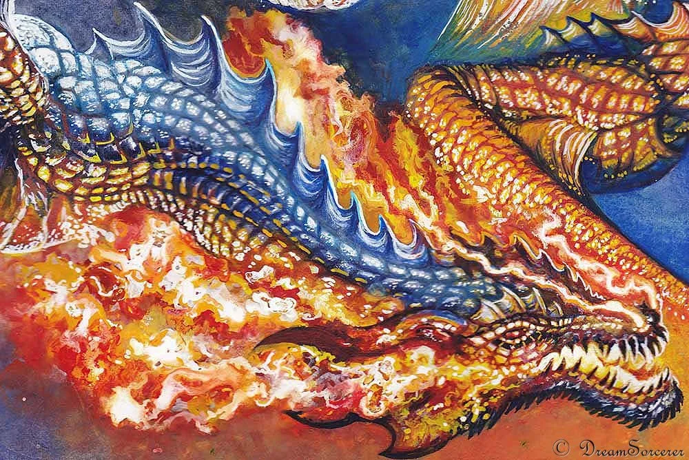 Dragons fly to Pangaea (2015)