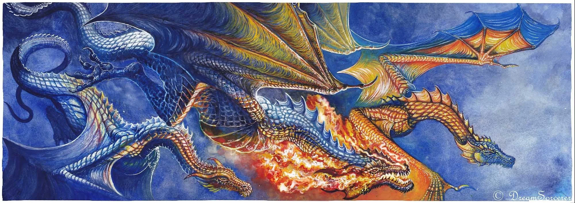 Dragons fly to Pangaea (2015)