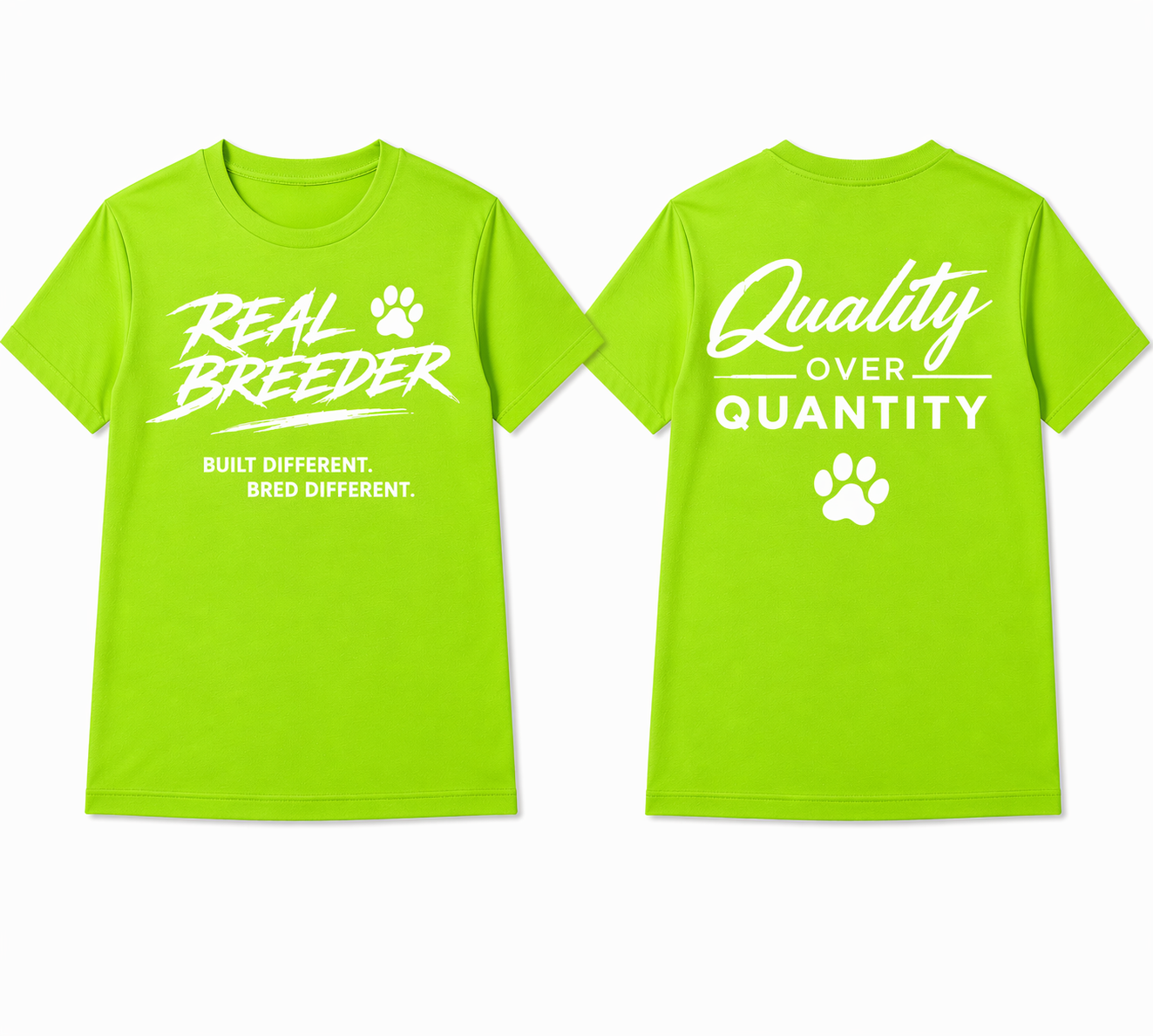 Real Breeder Signature Tee (Neon Green)