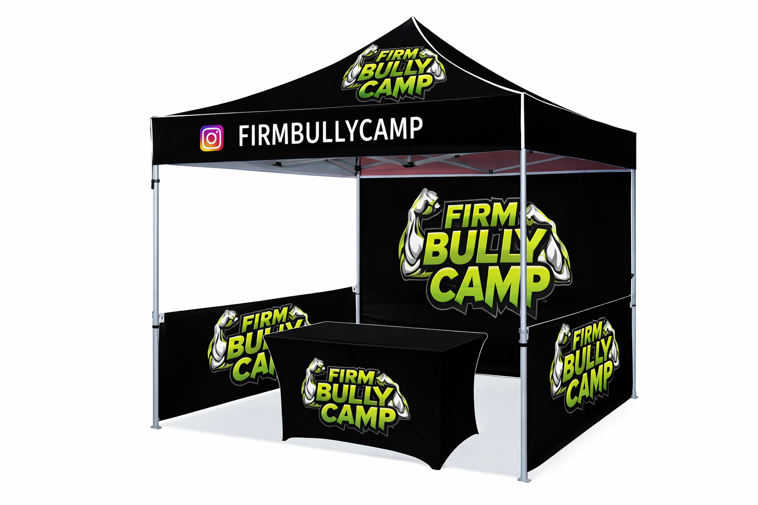 Vendor Access: Tent & Branding Setup