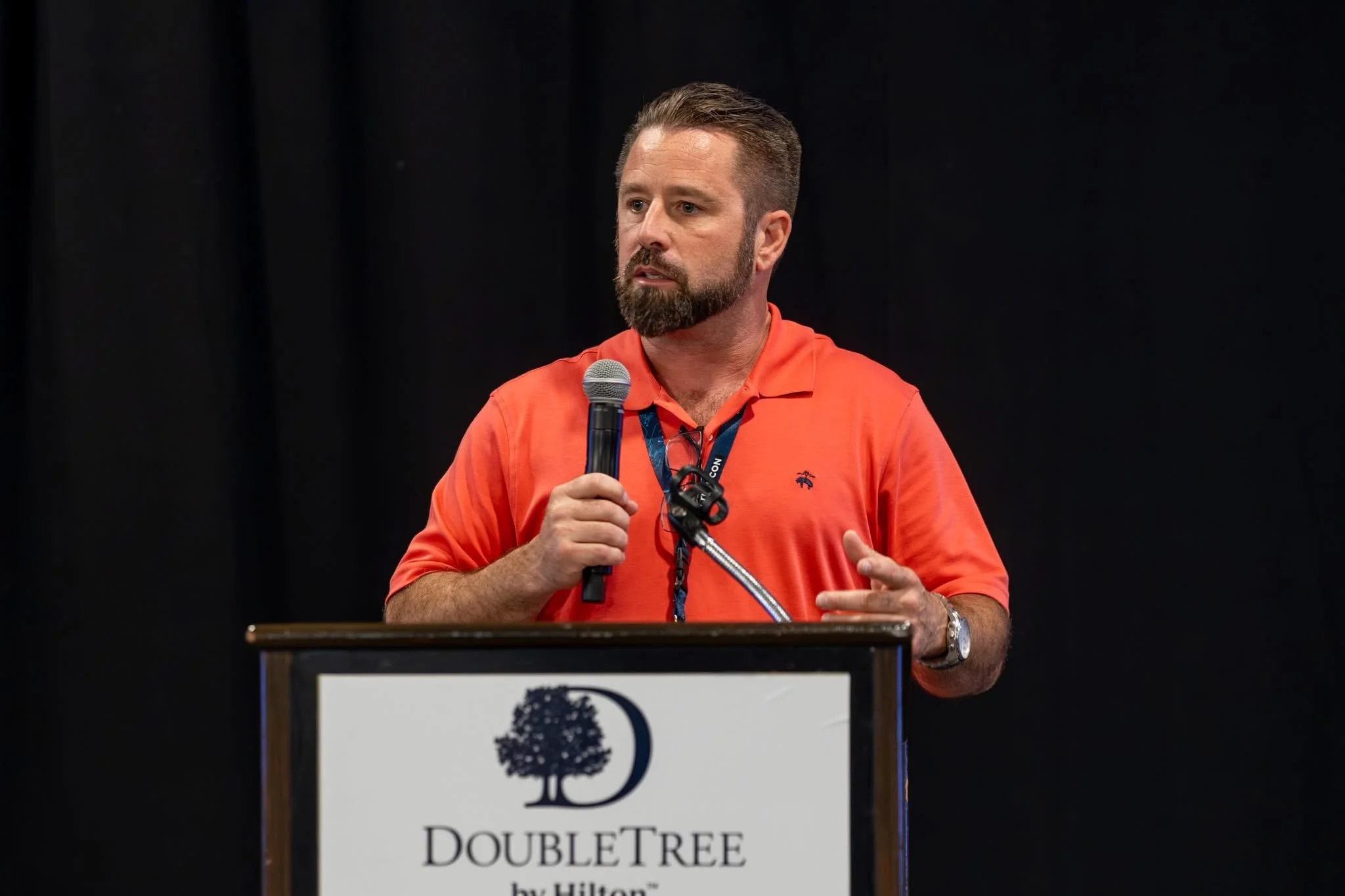 Founder Brian Shannon discussing the importance of 3D Virtual Tours in today's market at TechCon 2026.