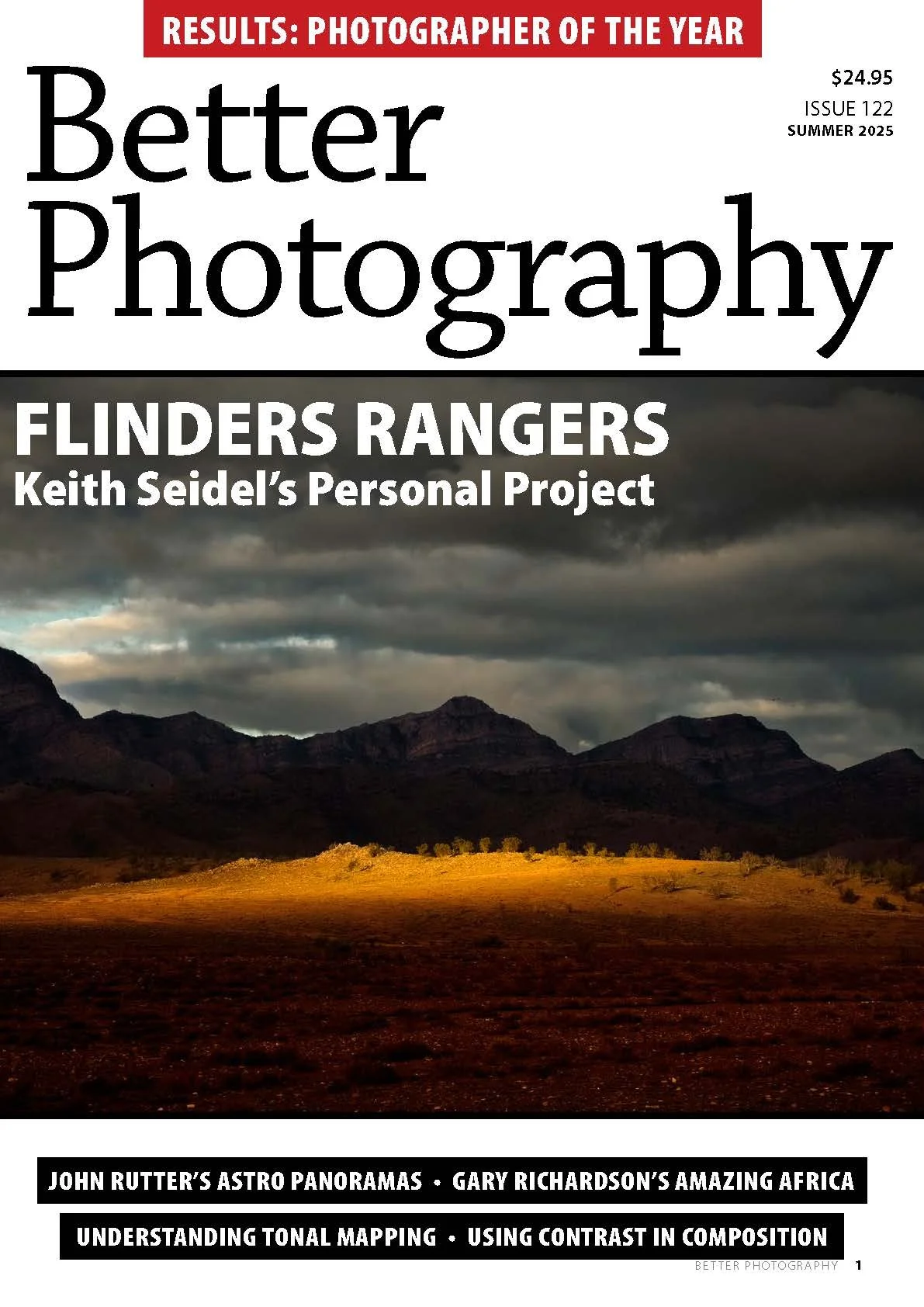 Guest Speaker - Interpretations, Photographing the Flinders Ranges with Keith Seidel