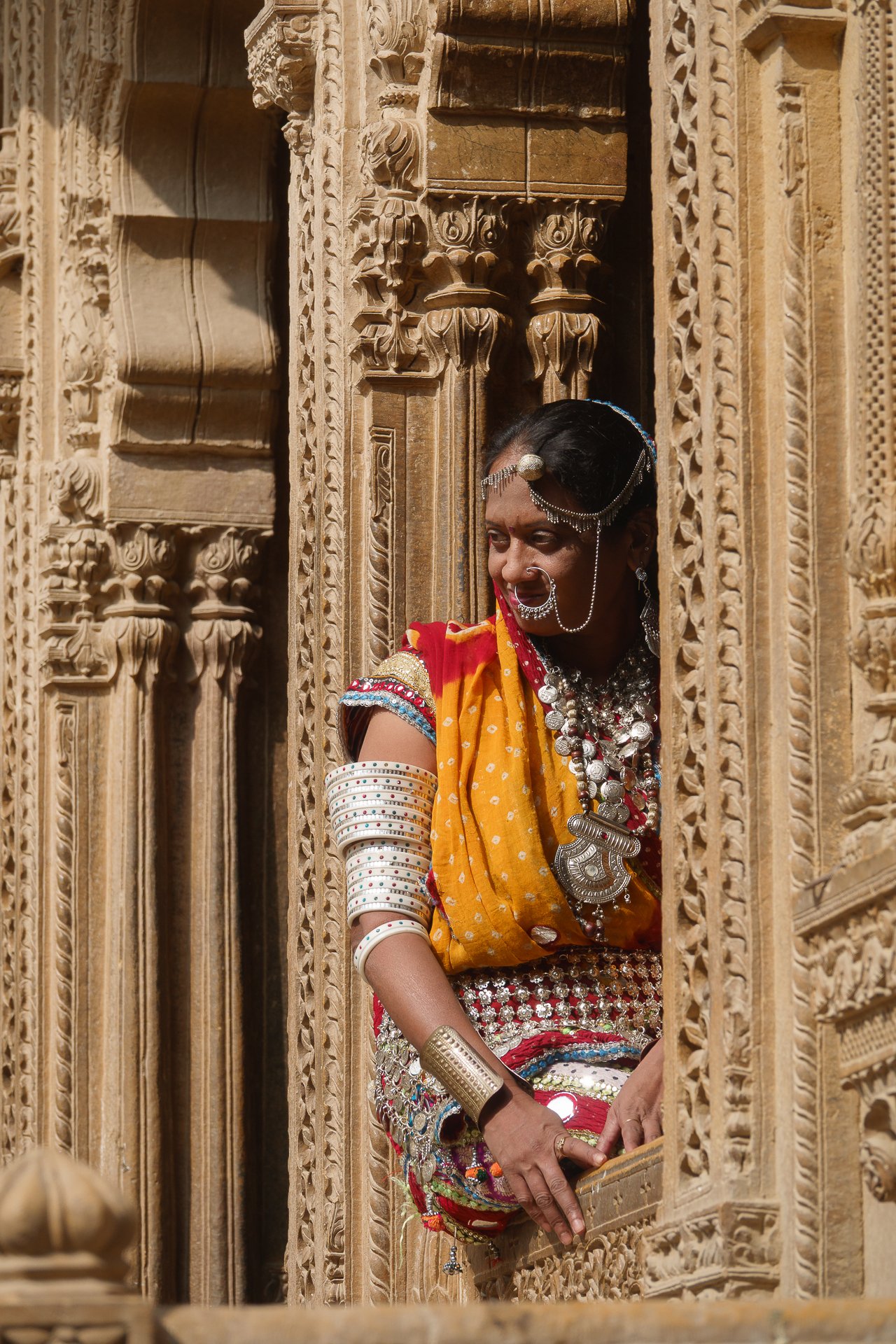 A Grade Digital - Ken Webb - Girl in the Window Jaisalmer