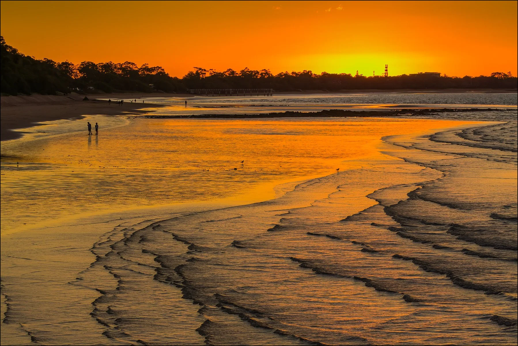 A Grade Digital - Steven Fraser - Hervey Bay At Days End