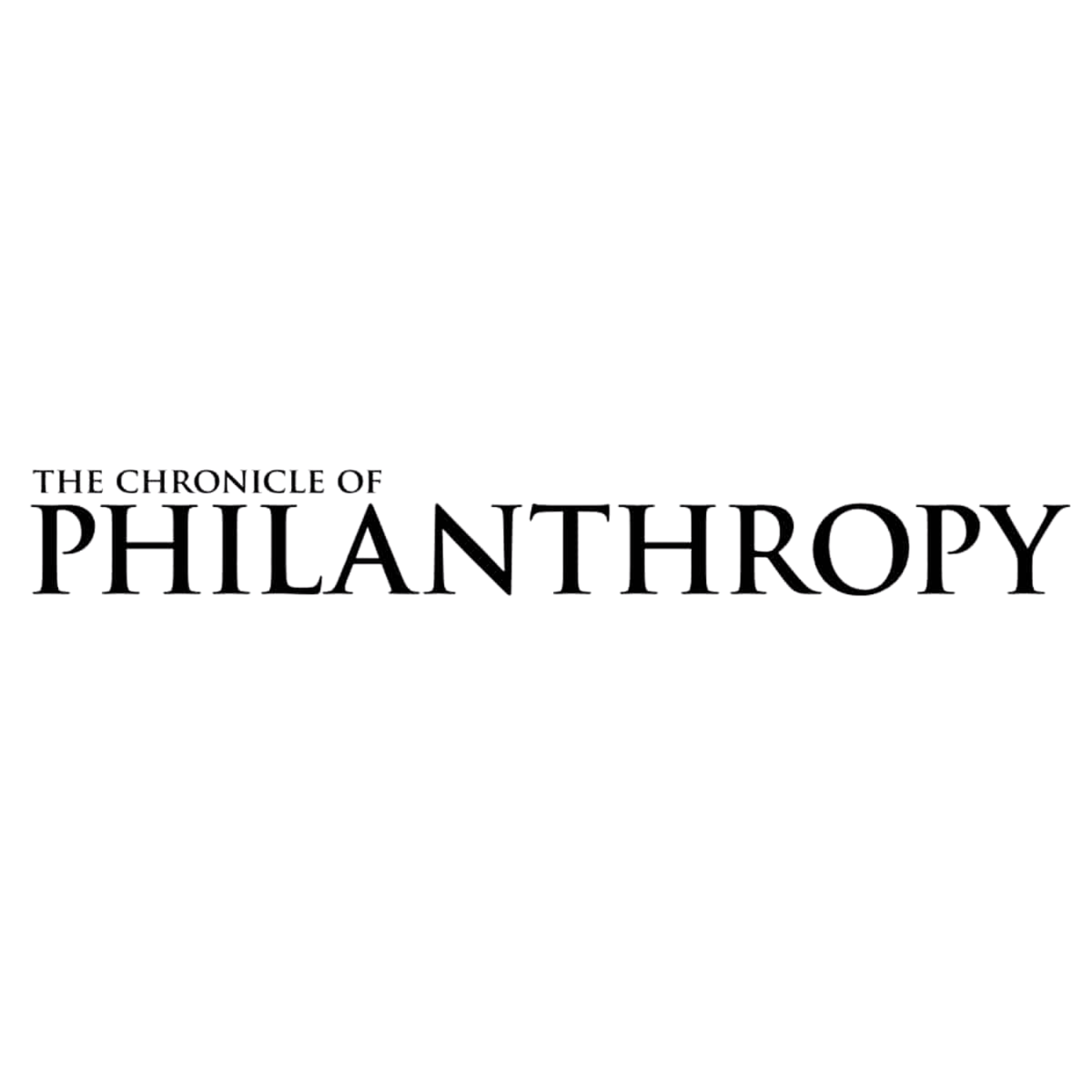 Chronicle of Philanthropy logo