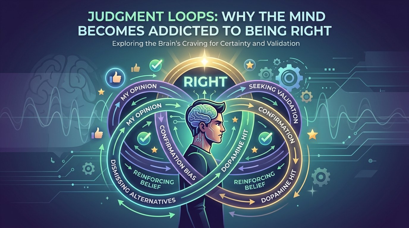 Judgment Loops: Why the Mind Becomes Addicted to Being Right