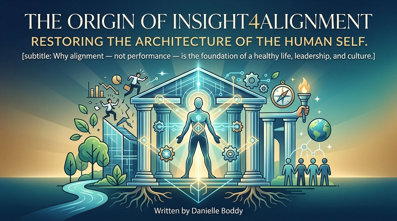 The Origin of Insight4Alignment: Restoring the Architecture of the Human Self
