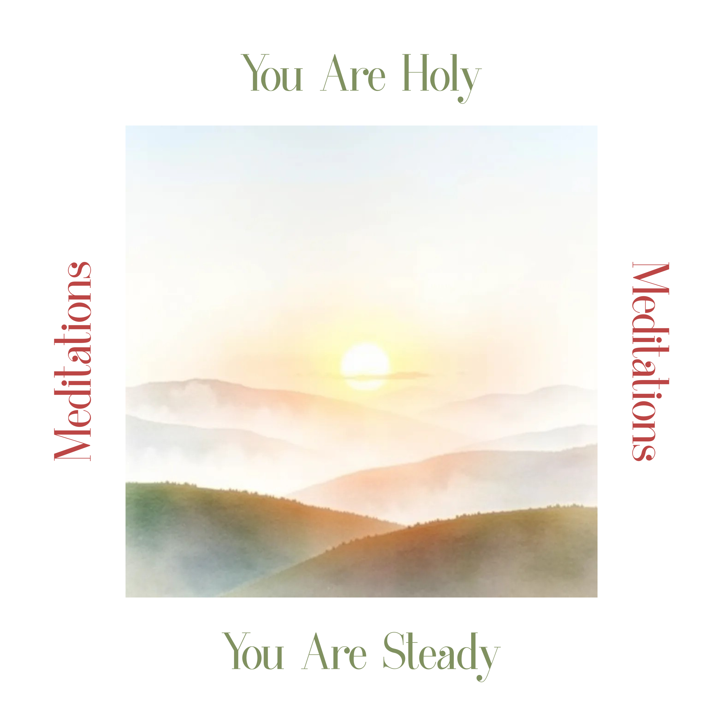 You Are Holy, Your Are Steady