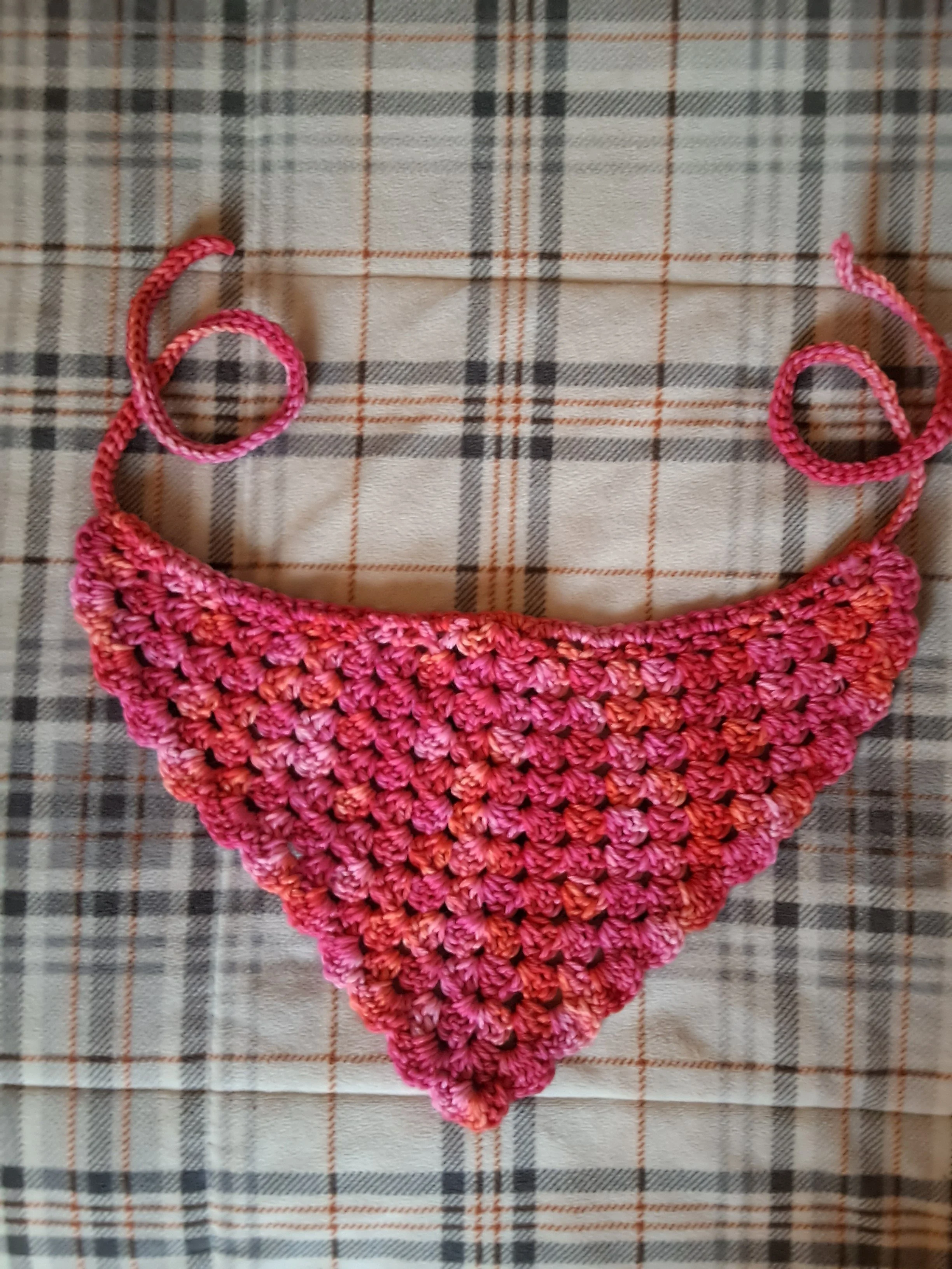 basic hair bandana, italian rose