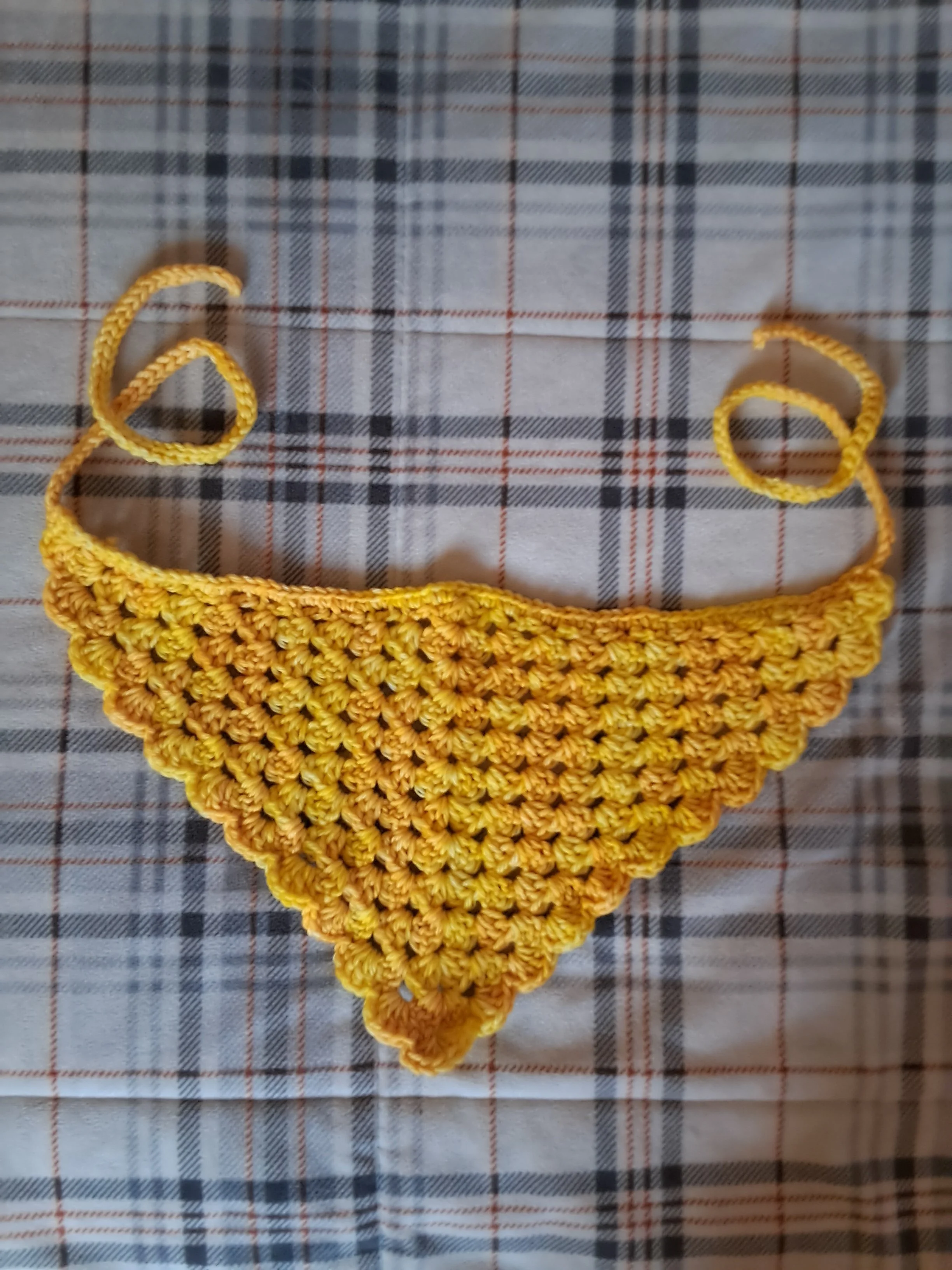 basic hair bandana, buttercup