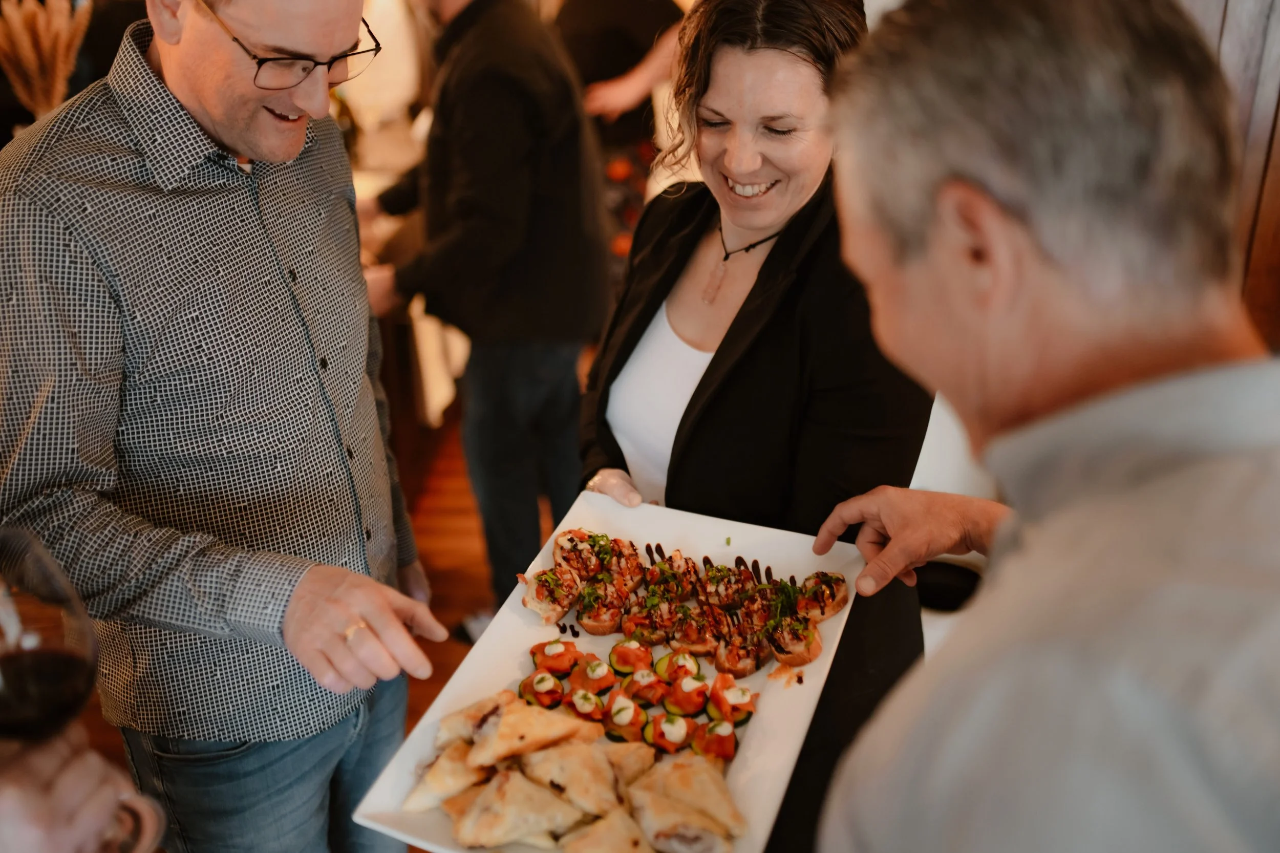 Canapes Guests and Server.jpg