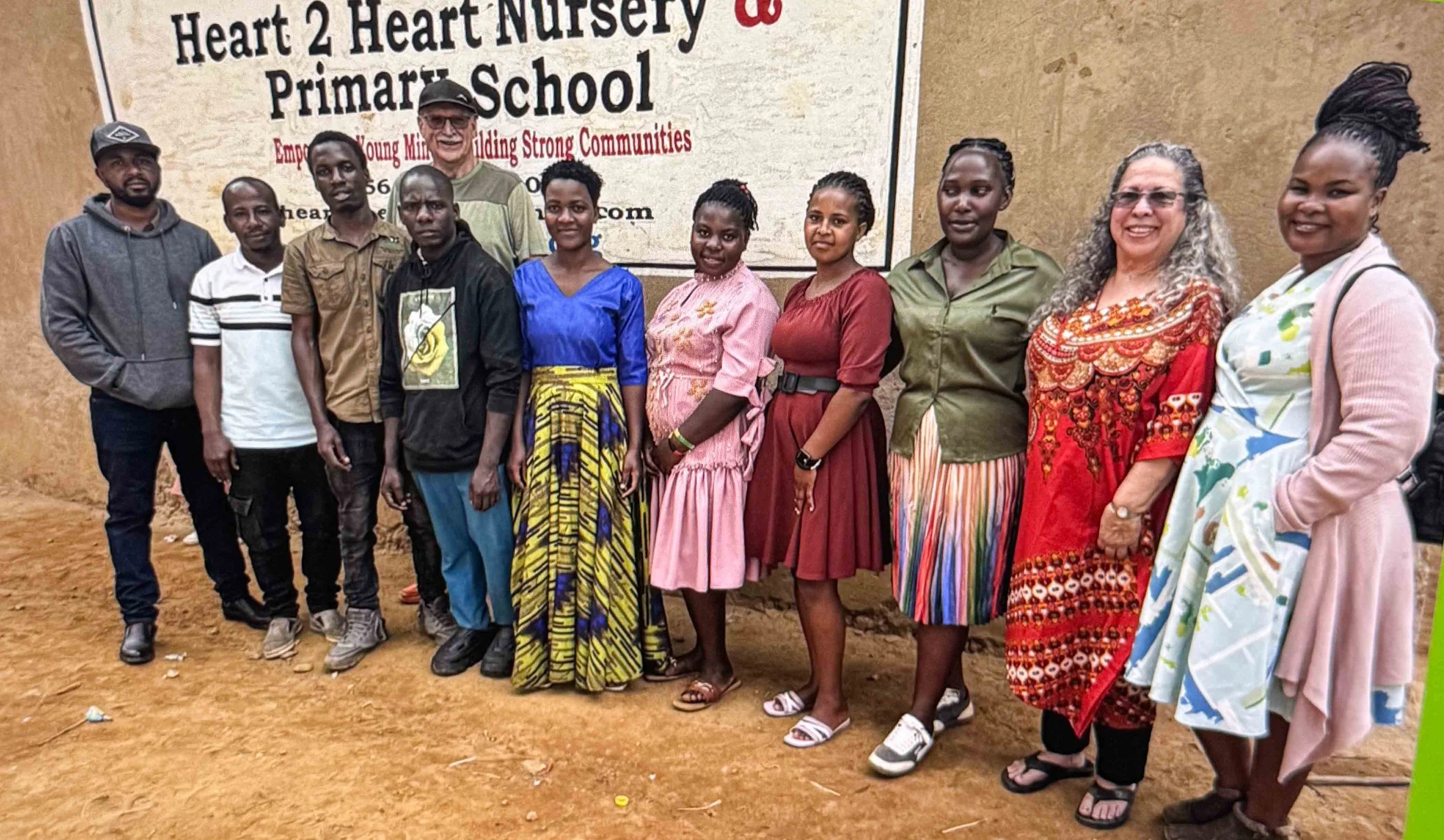 All the directors and staff at the Heart 2 Heart School