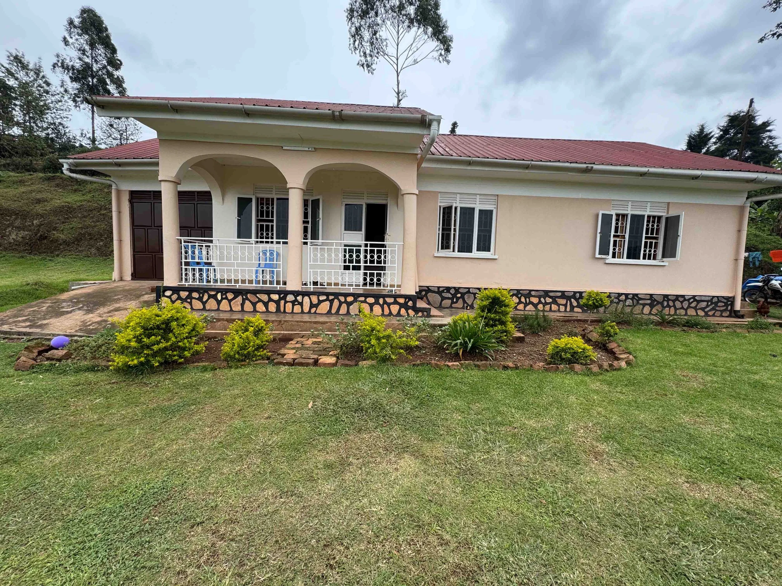 The house where people stay for missions trips to Uganda.