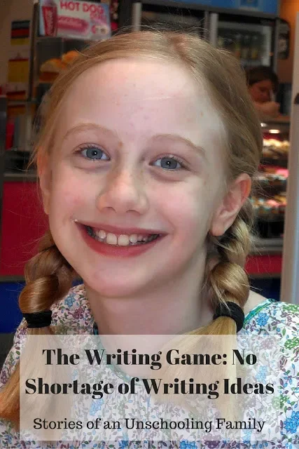 The Writing Game: No Shortage of Writing Ideas