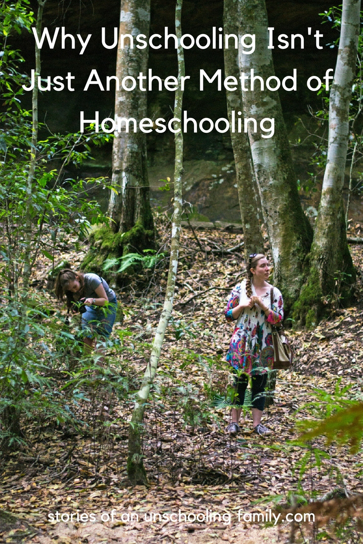 Why Unschooling Isn't Just Another Method of Homeschooling