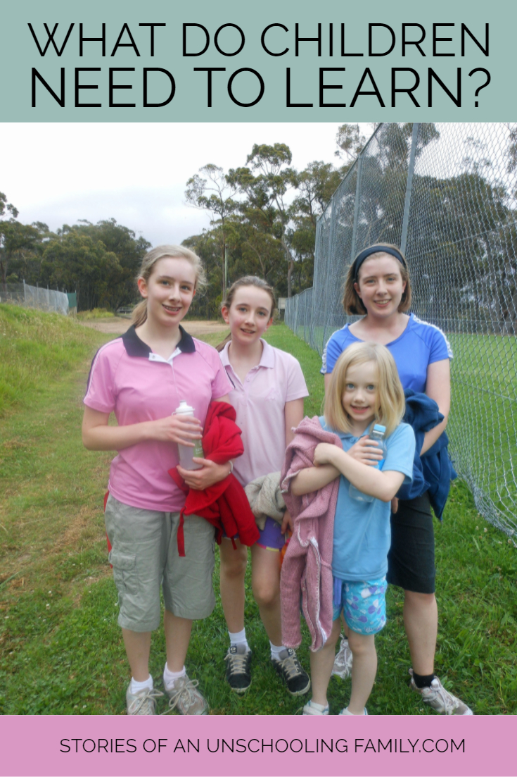 What Do Children Need to Learn?