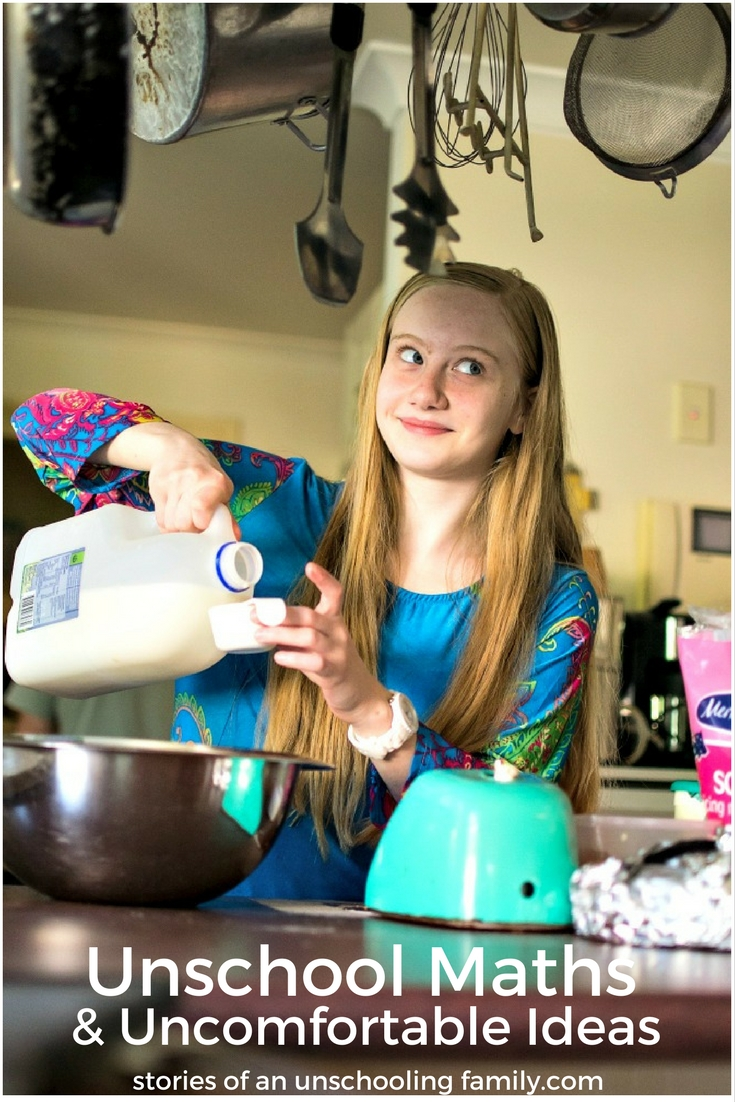 Unschool Maths and Uncomfortable Ideas