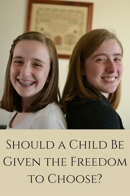Should a Child Be Given the Freedom to Choose?