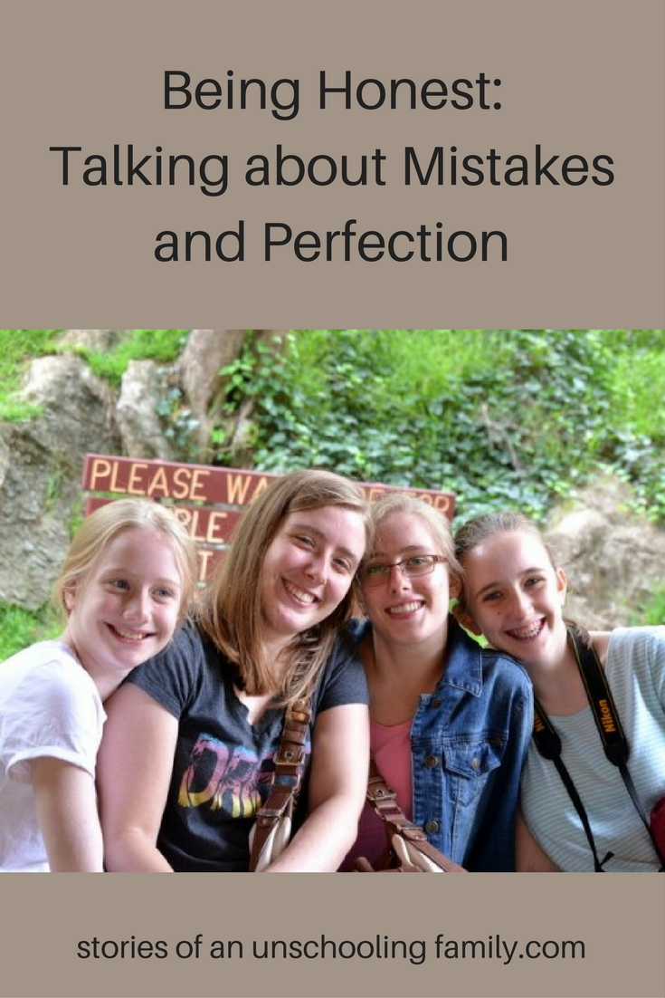 Being Honest: Talking about Mistakes and Perfection