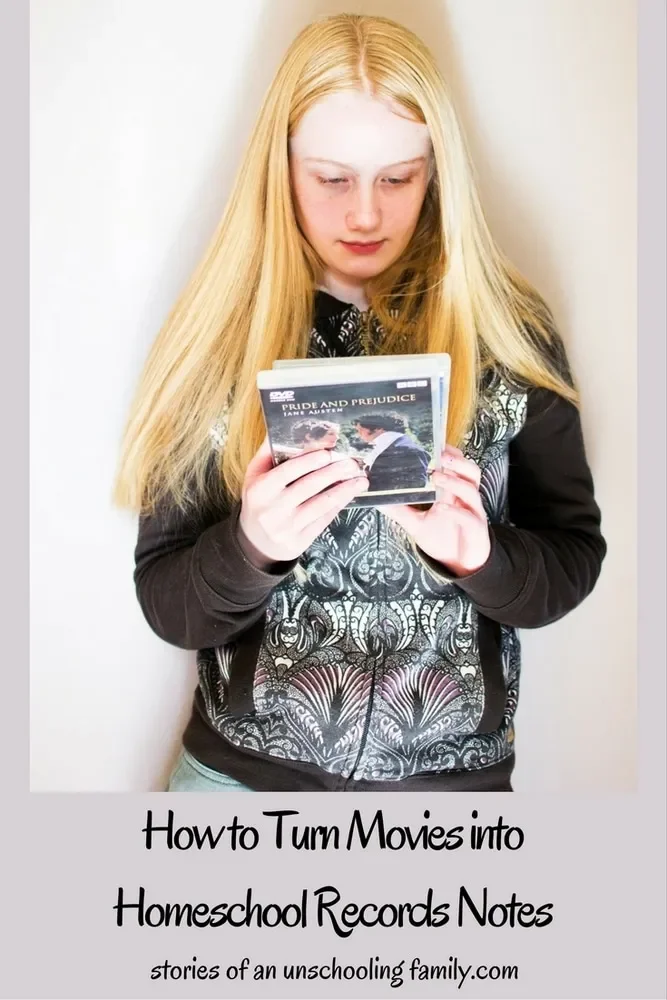 How to Turn Movies into Homeschool Records Notes