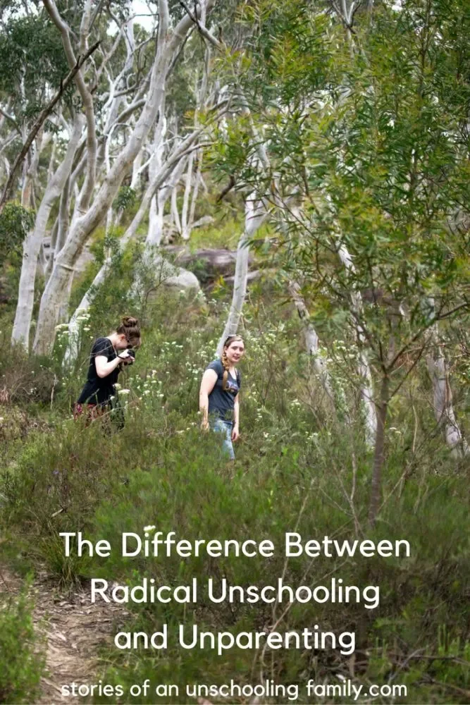 The Difference Between Radical Unschooling and Unparenting