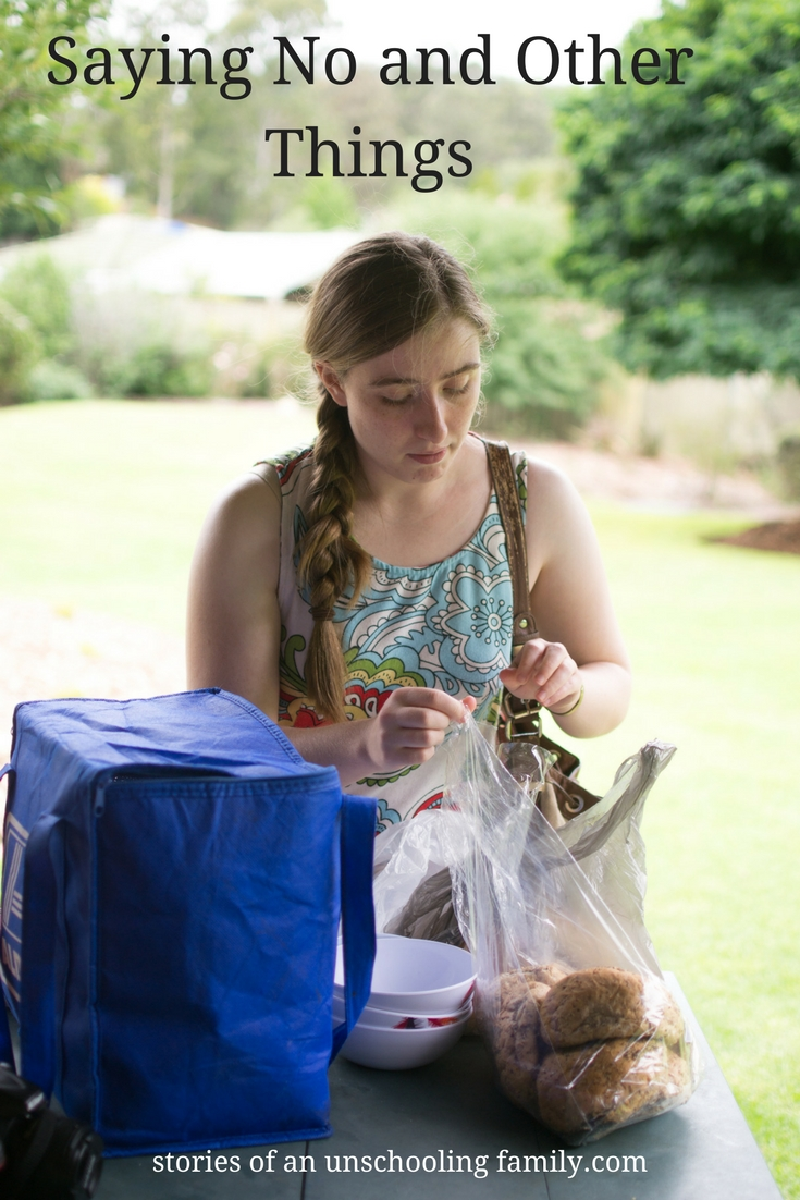 Saying No and Other Things