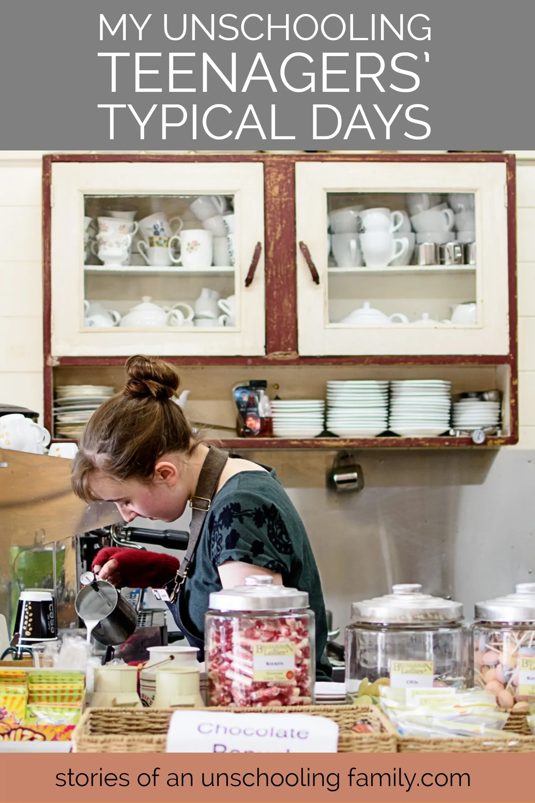 My Unschooling Teenagers' Typical Days