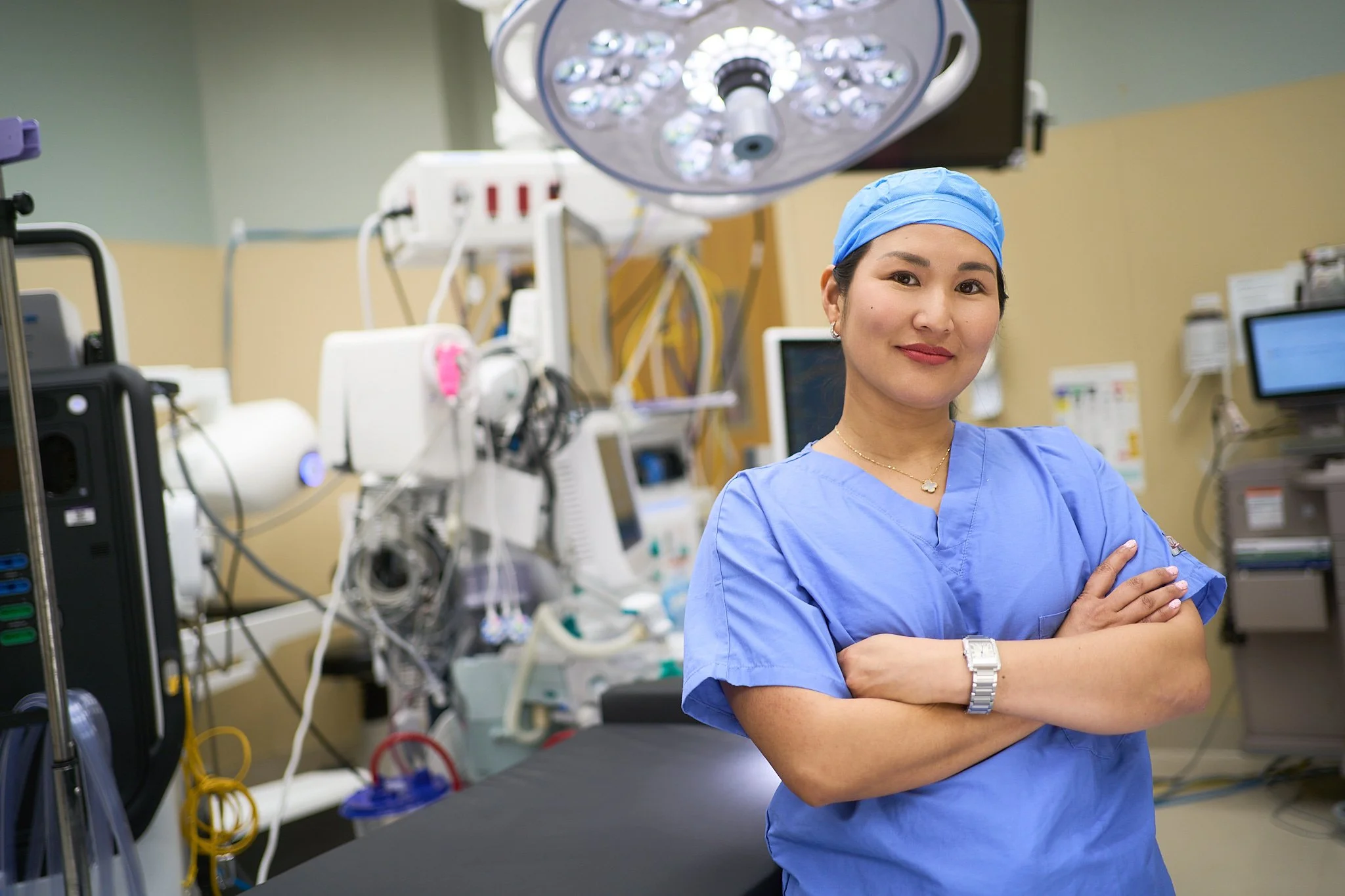 doctor in operating room