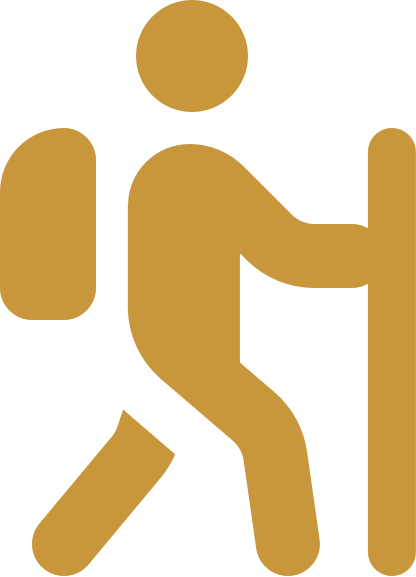 hiking icon