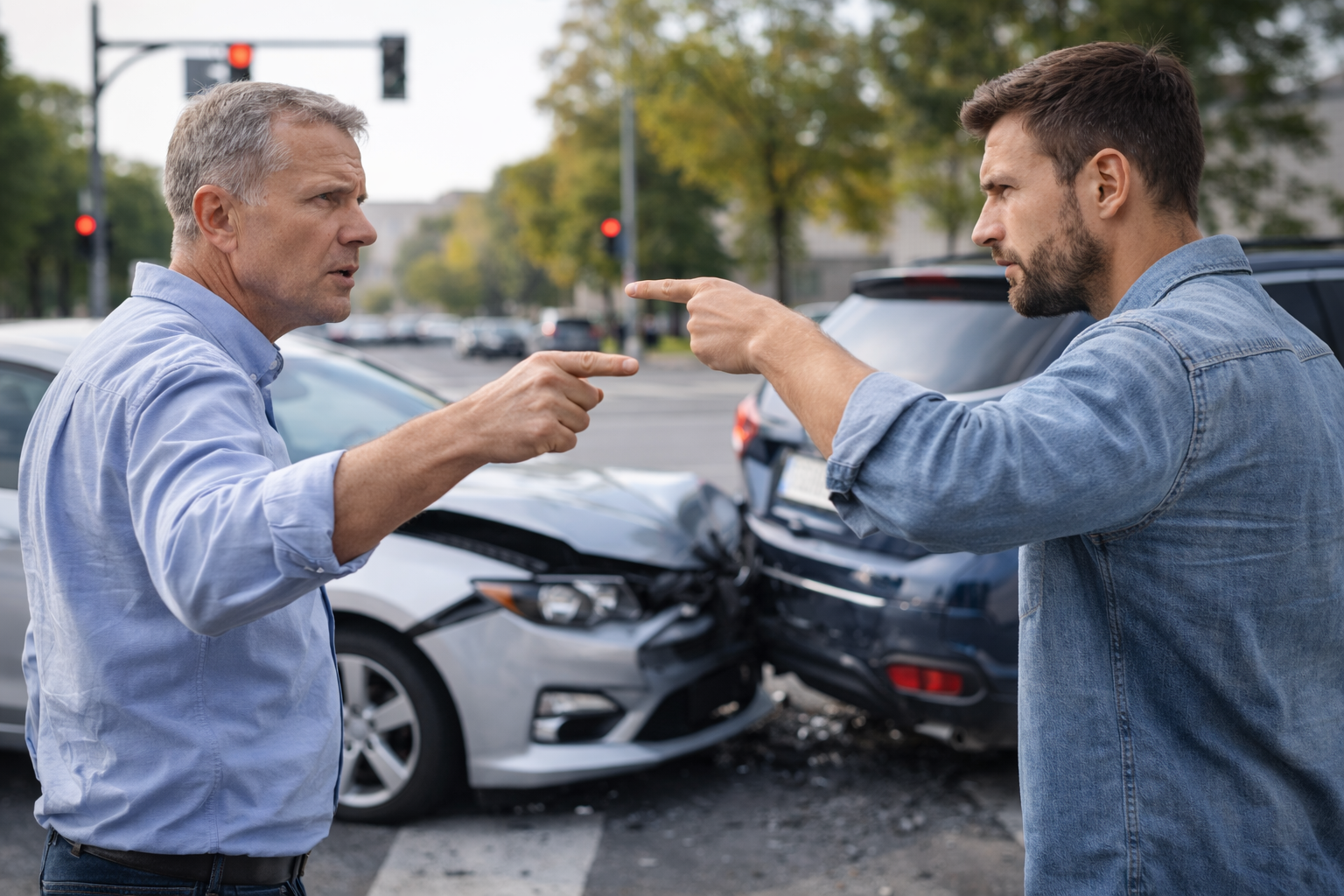 Dispute at the intersection