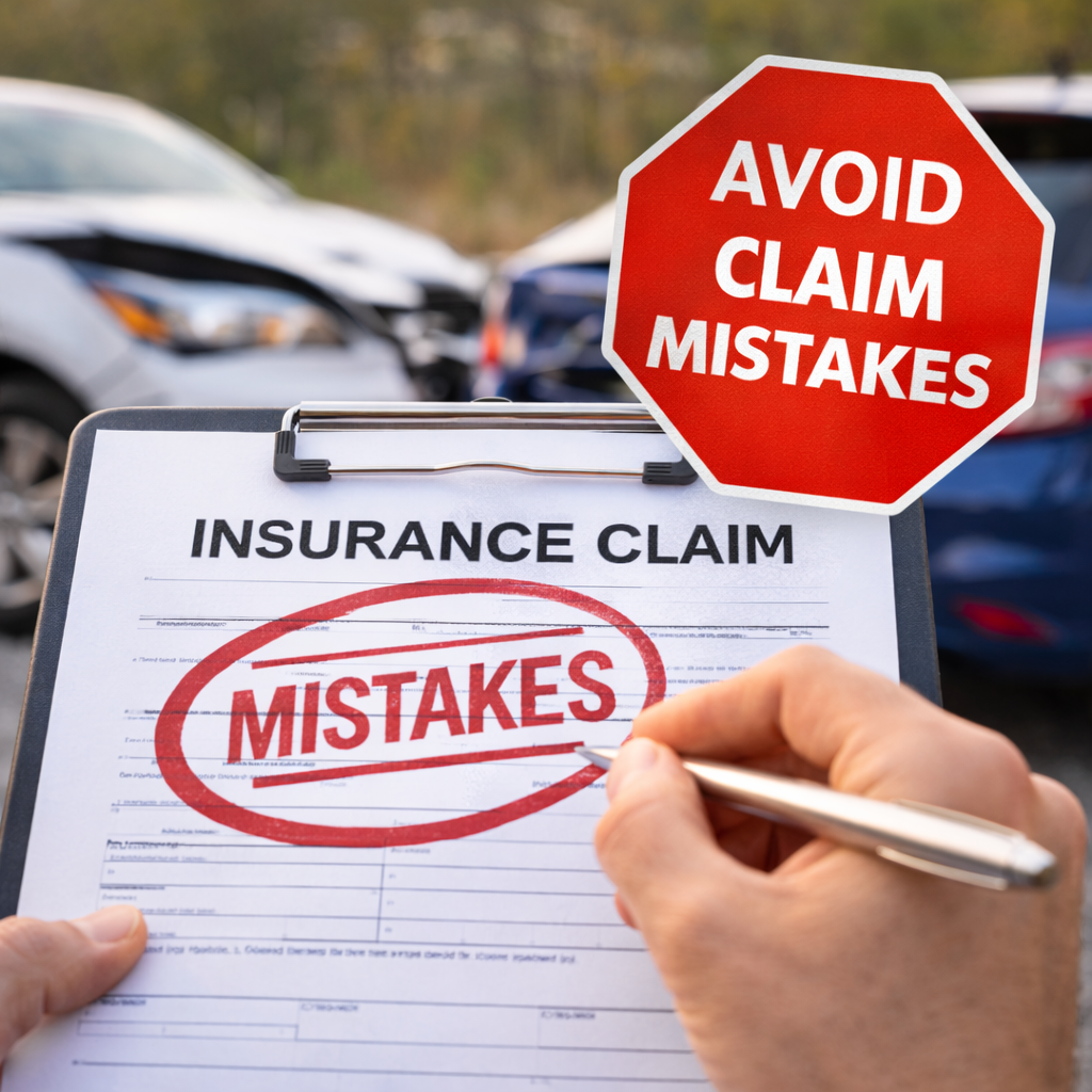 Avoiding insurance claim mistakes