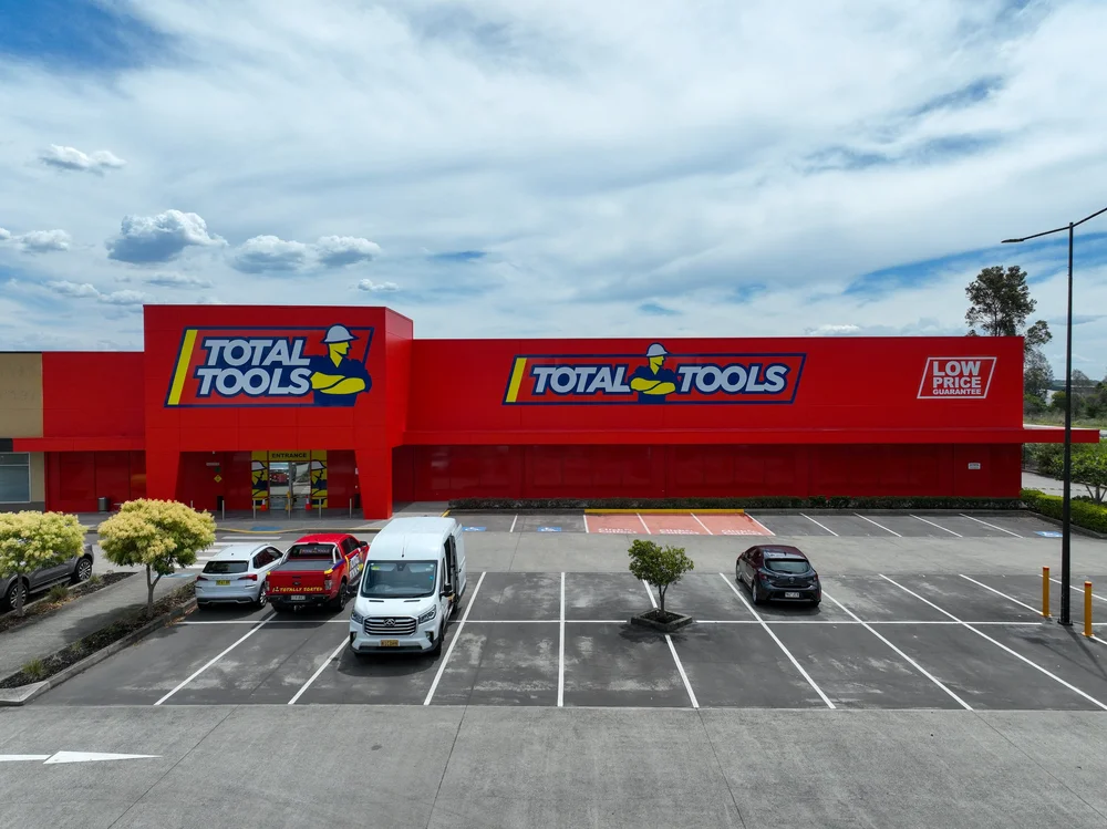 Total Tools National Retail Signage Fitout — Kaboom Projects